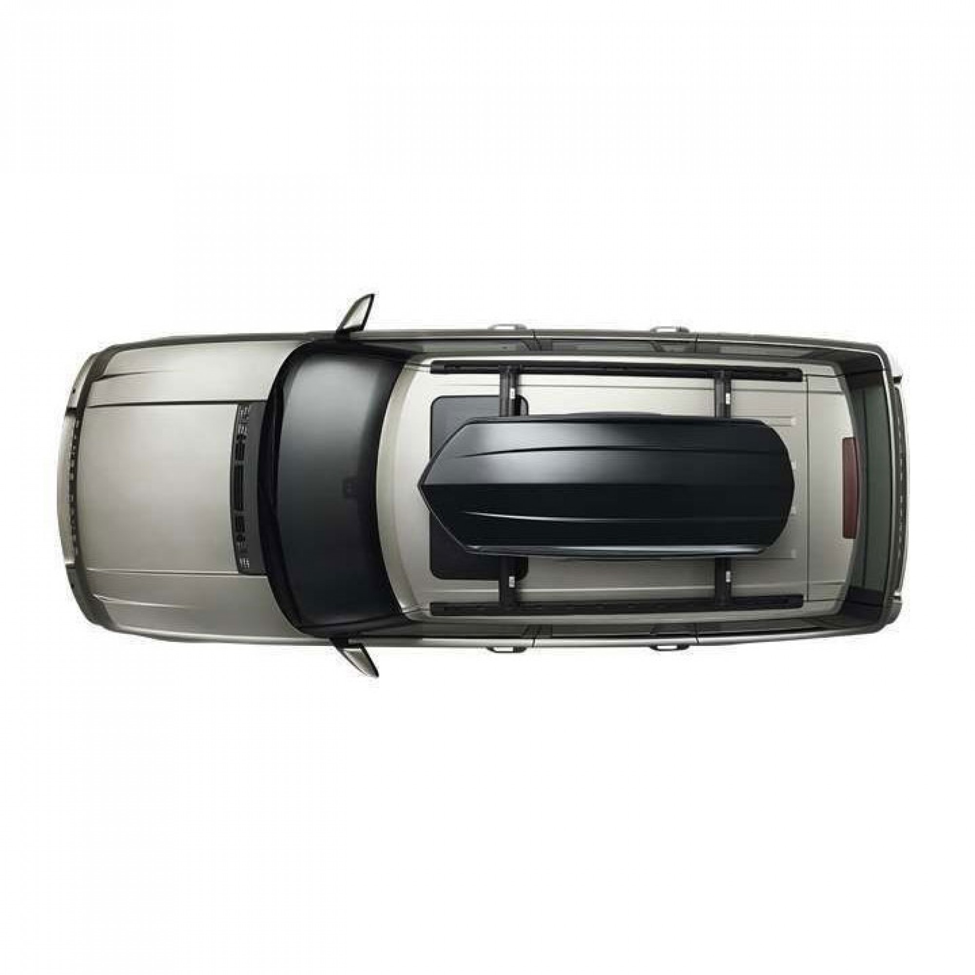 VPLVR0061 - Roof Sports Box - Gloss Black Finish - Range Rover/Discovery 4