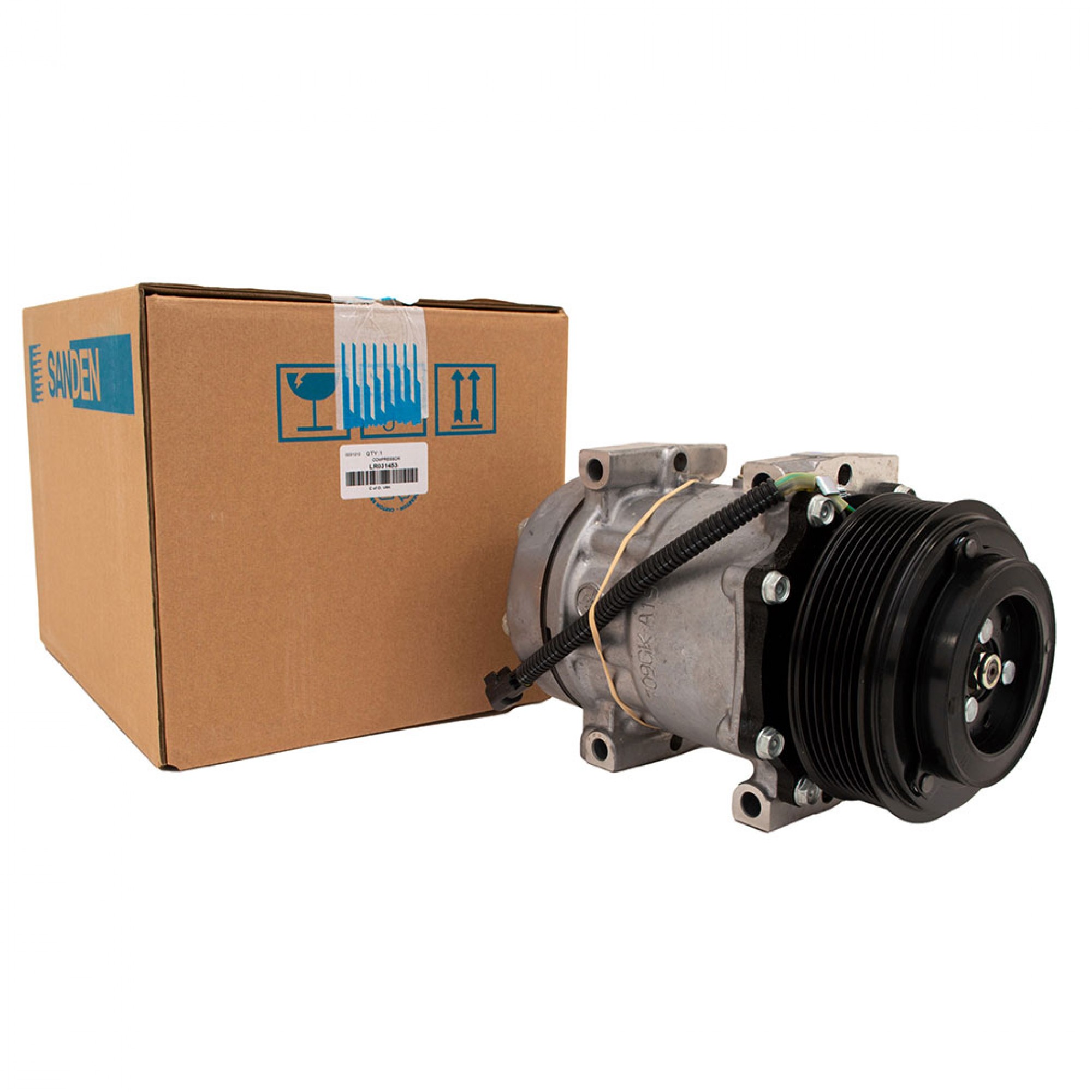 LR031453 - Air Con Compressor Puma with Manual Air Conditioning from CA000001
