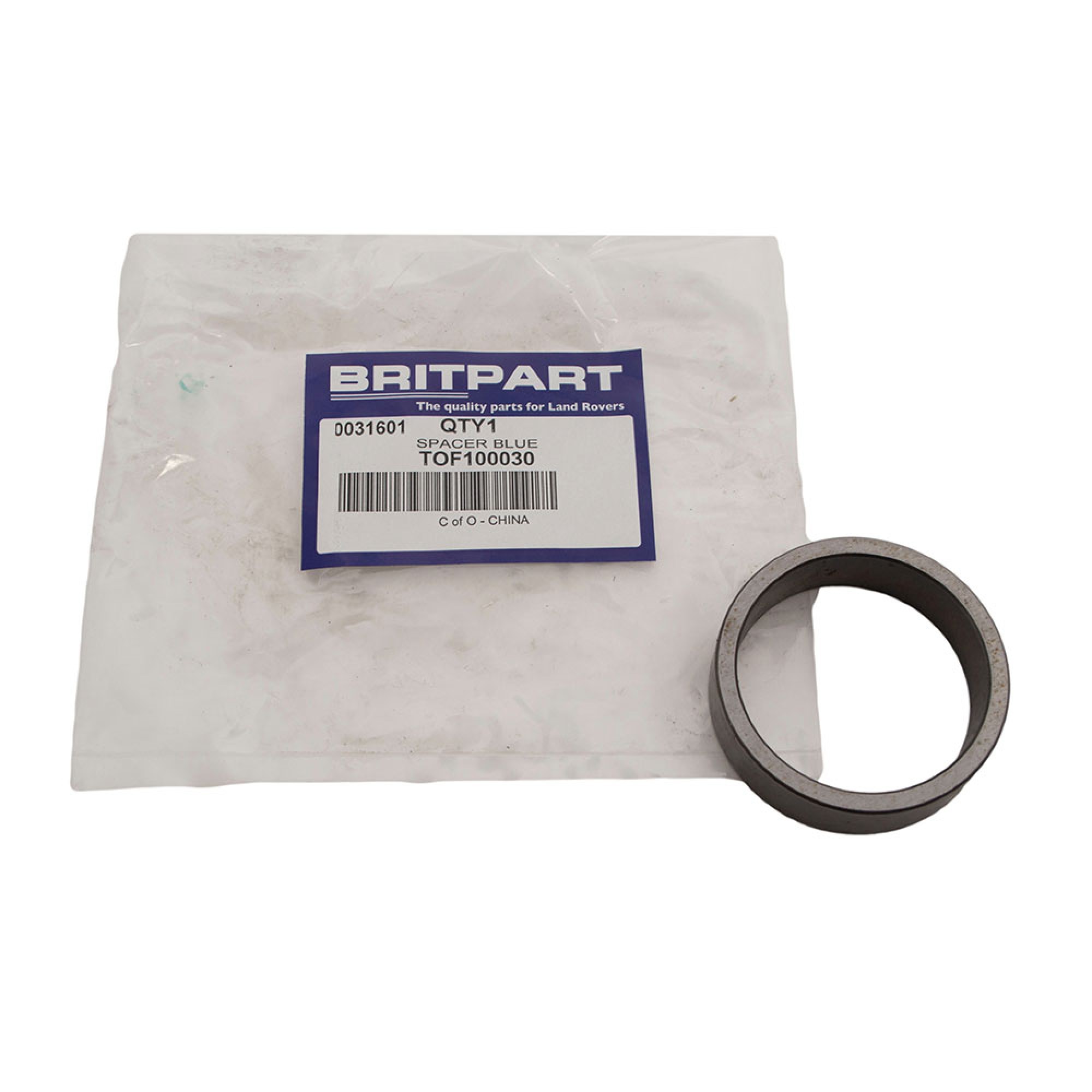 TOF100030 - Hub Bearing Spacer Blue 15.2mm from LA930456