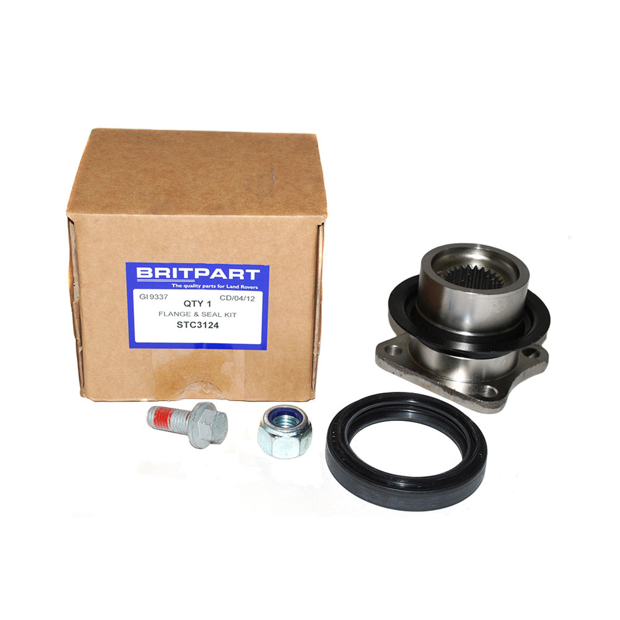 STC3124 - Flange Kit for Differential Rover Type with 24 Spline Shafts from LA390456 Axle No.s 14S.15S.16S.17S