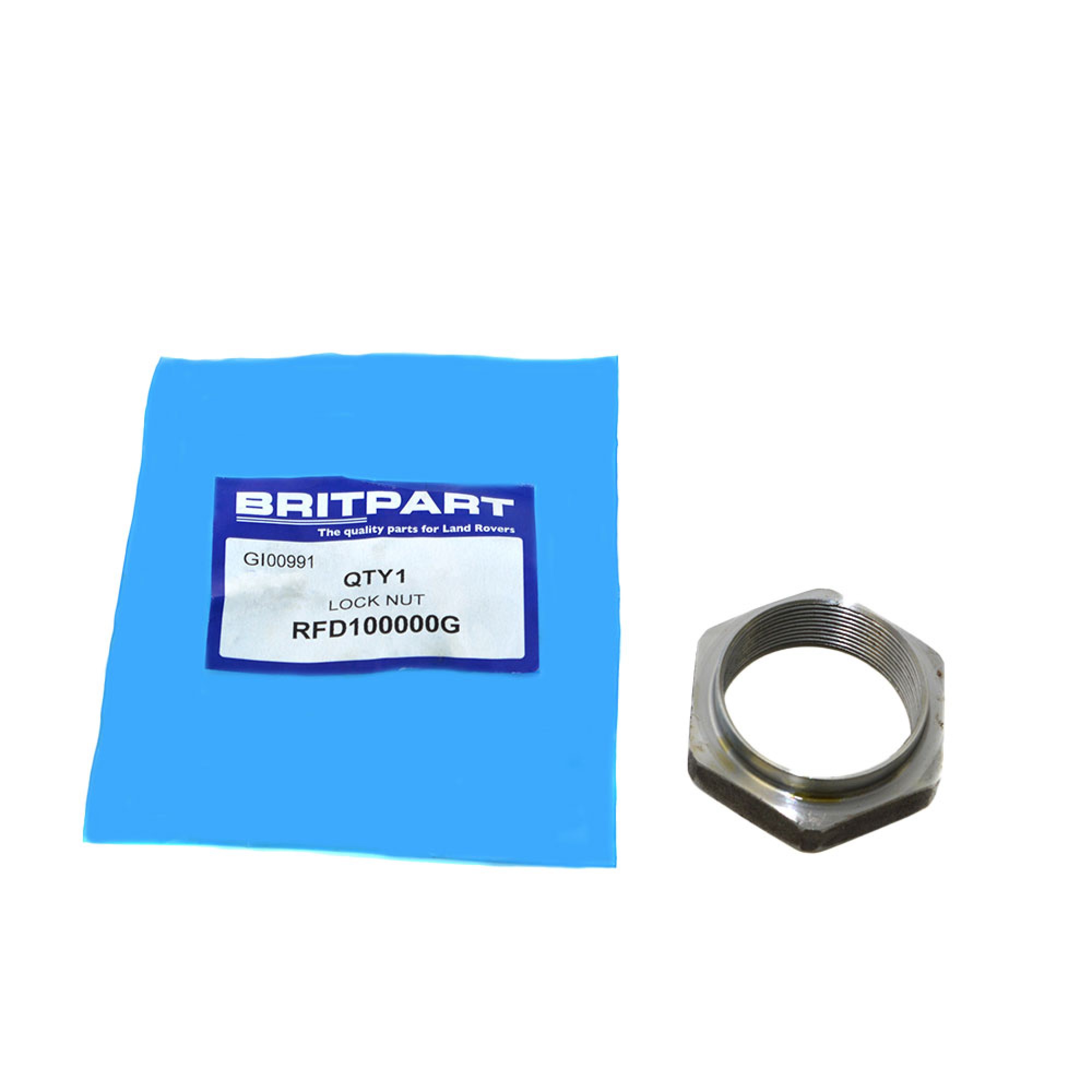 RFD100000G - OEM Hub Lock Nut from XA159807