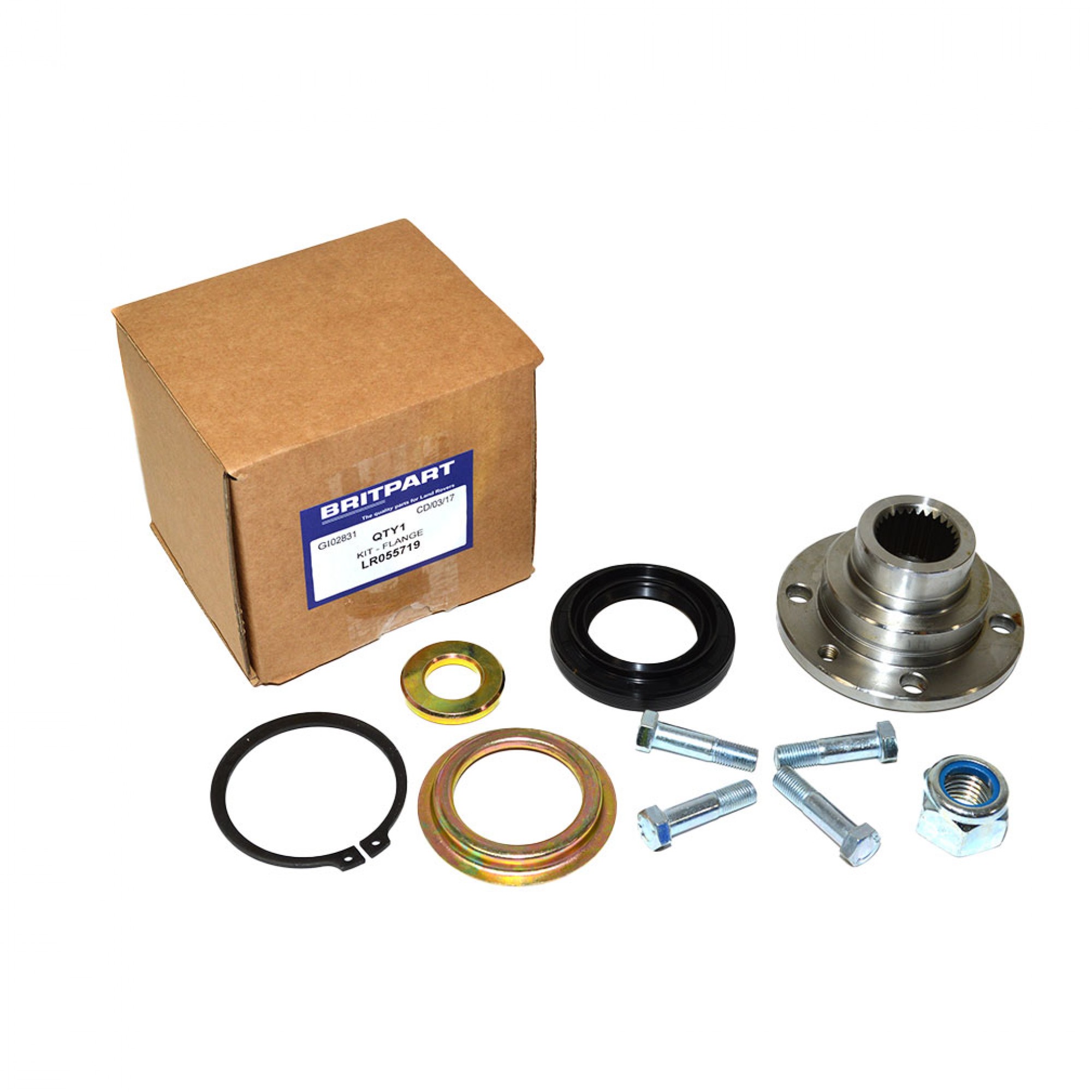 LR055719 - LT230 Rear Flange Kit from 2007