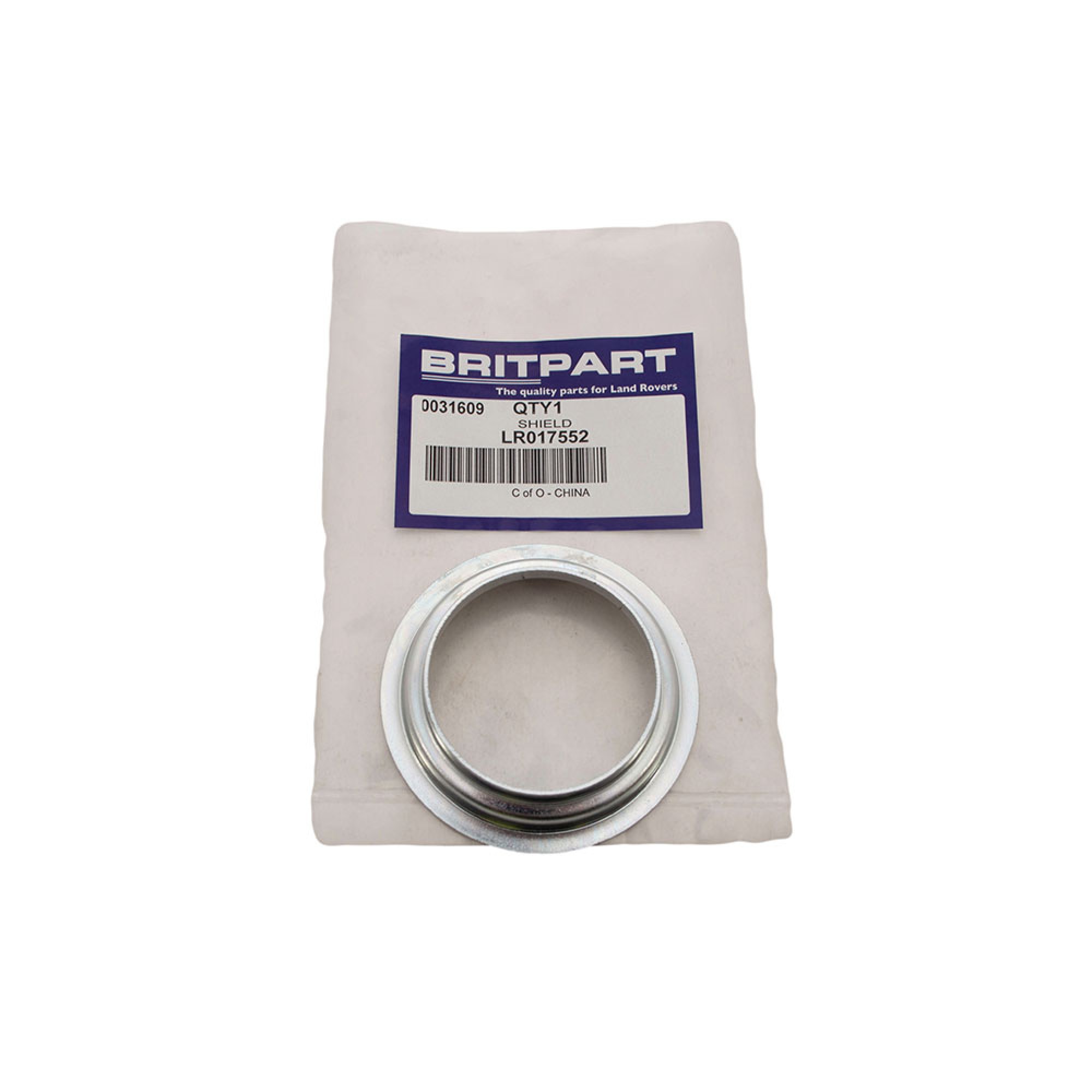 LR017552 - Mudshield for Oil Seal in Differential Front and Rear