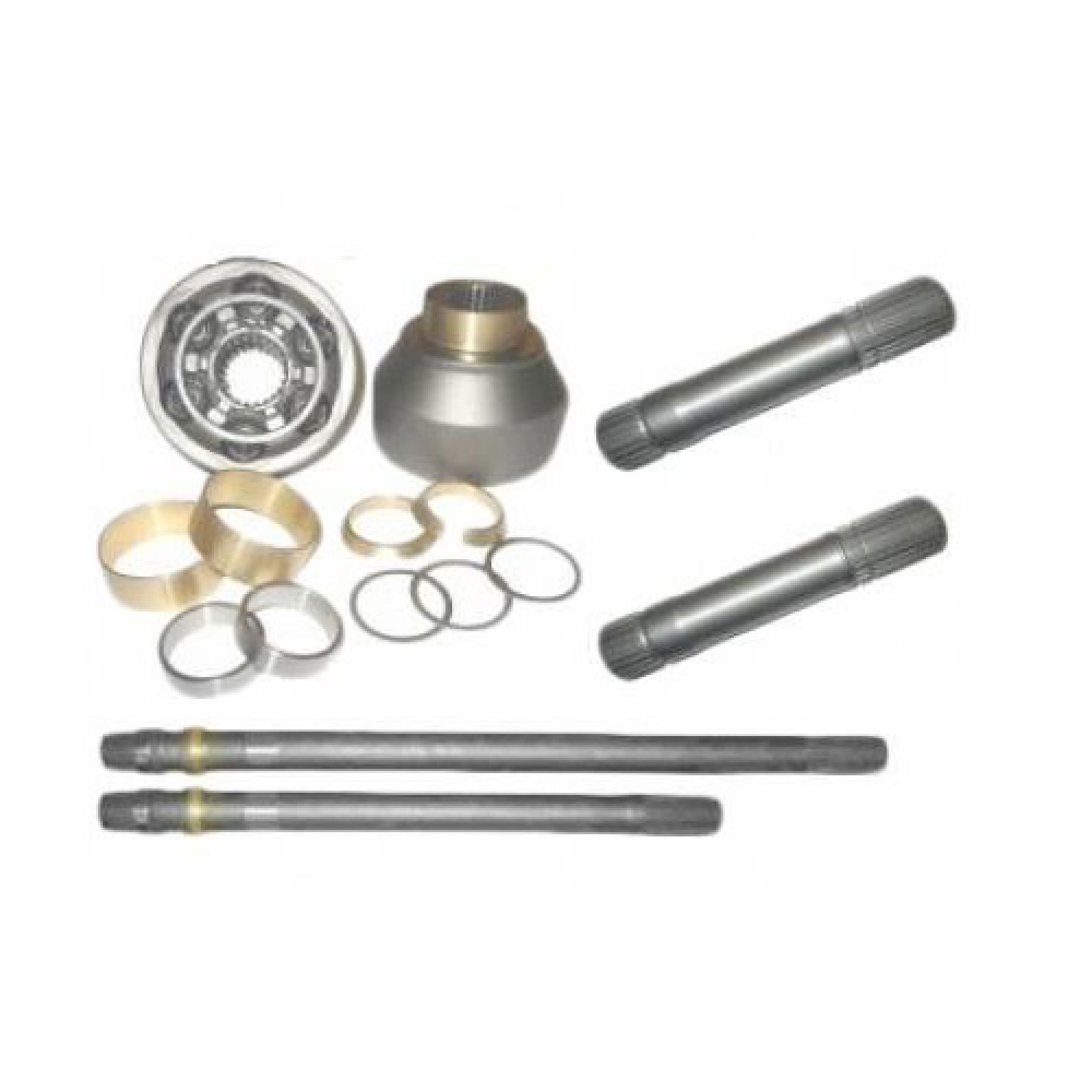 KAM302 - Kam Heavy Duty Front Shaft & CV Axle Conversion Kit 90/110/130/D1/RRC Non Abs upto 1994