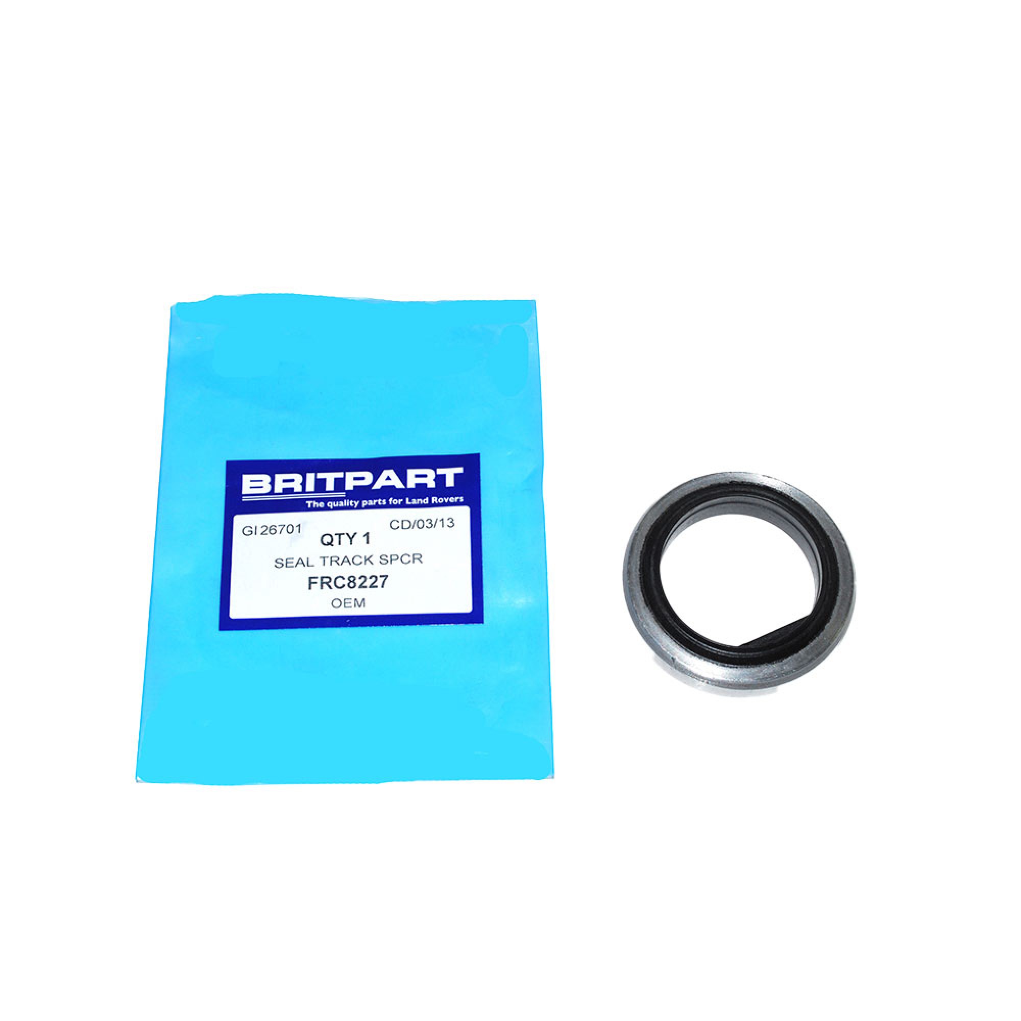 FRC8227 - Seal Track Spacer on Hub 90/110 to KA930455. Discovery 1 Range Rover Classic from July 1985 to JA624516