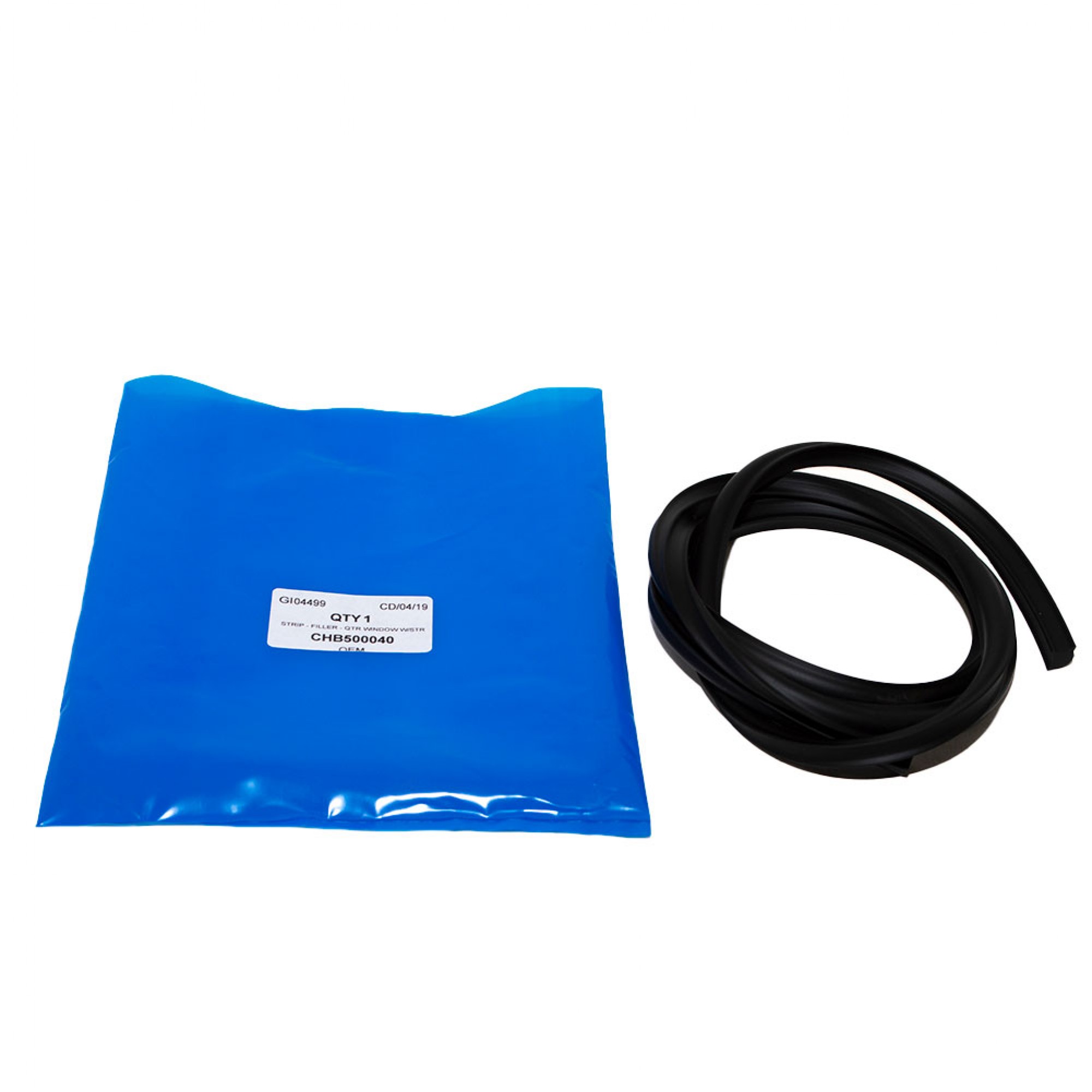 CHB500040 - Truck Cab Quater Window Filler Strip for Defender 2007 on