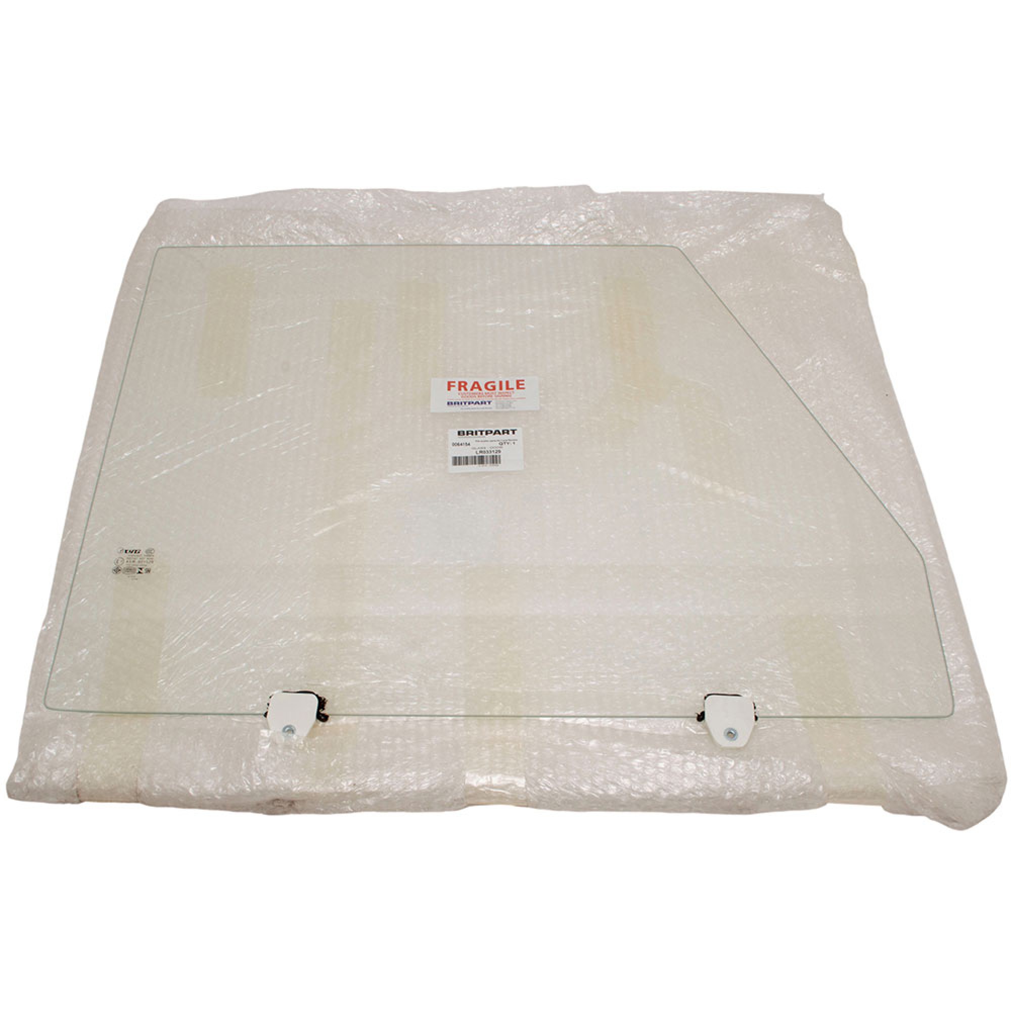 LR033129 - RH Clear Door Glass for Defender from 2001