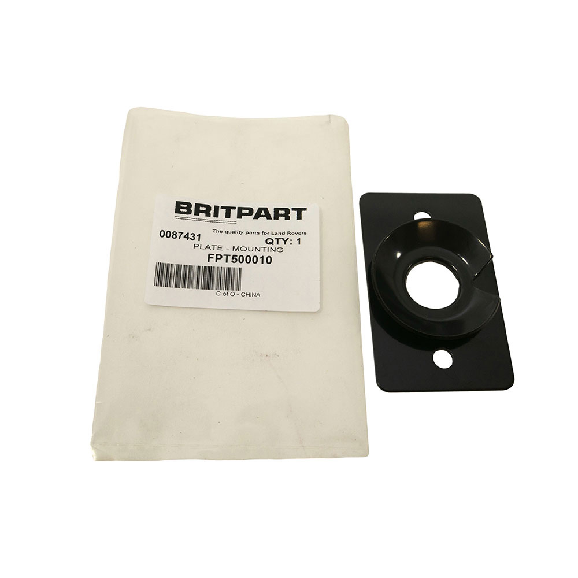 FPT500010 - Plate Bonnet Latch Top Mounting