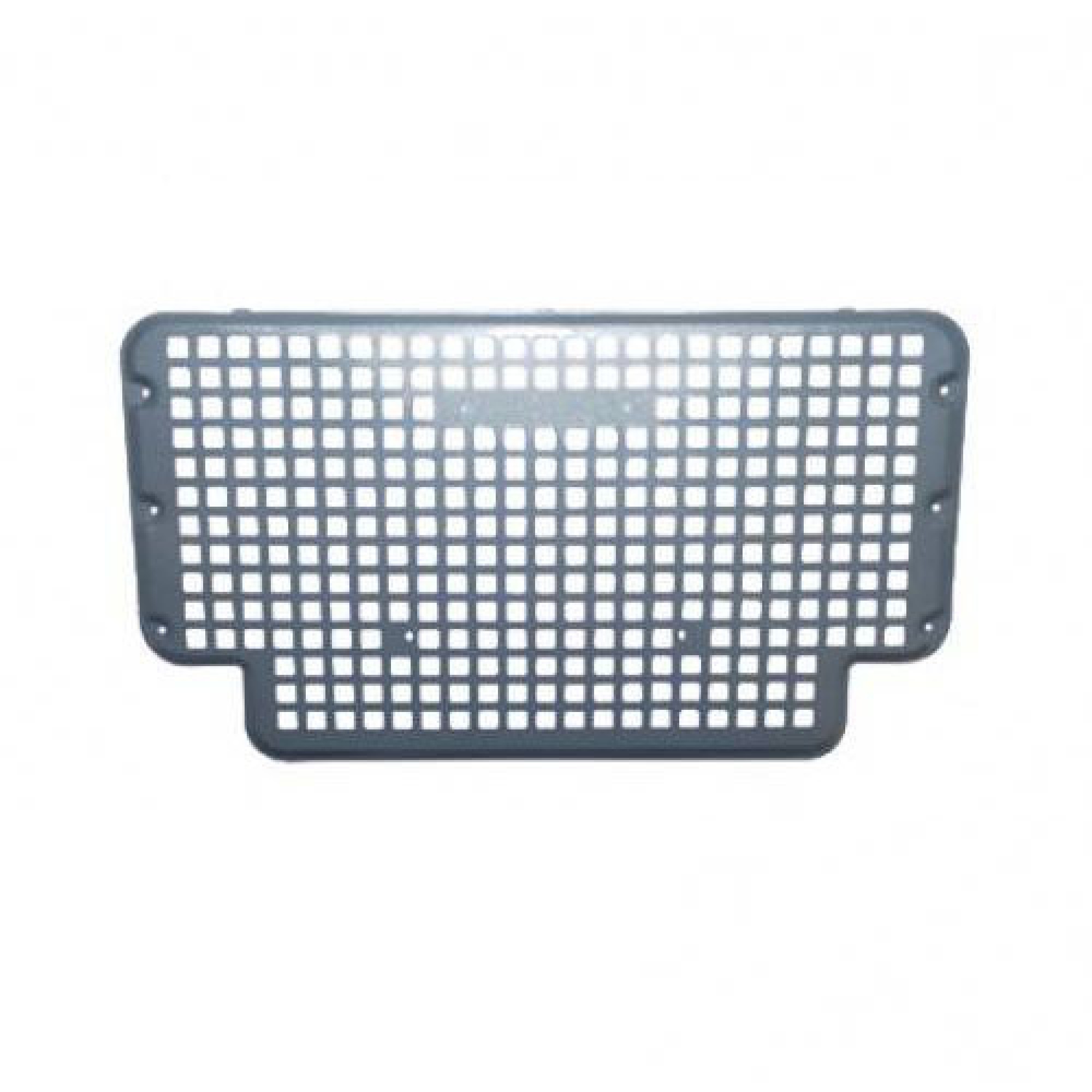 STC60713 - Heritage Grille Defender Non Air Con Aluminium with Silver/Grey Powder Coated Finish