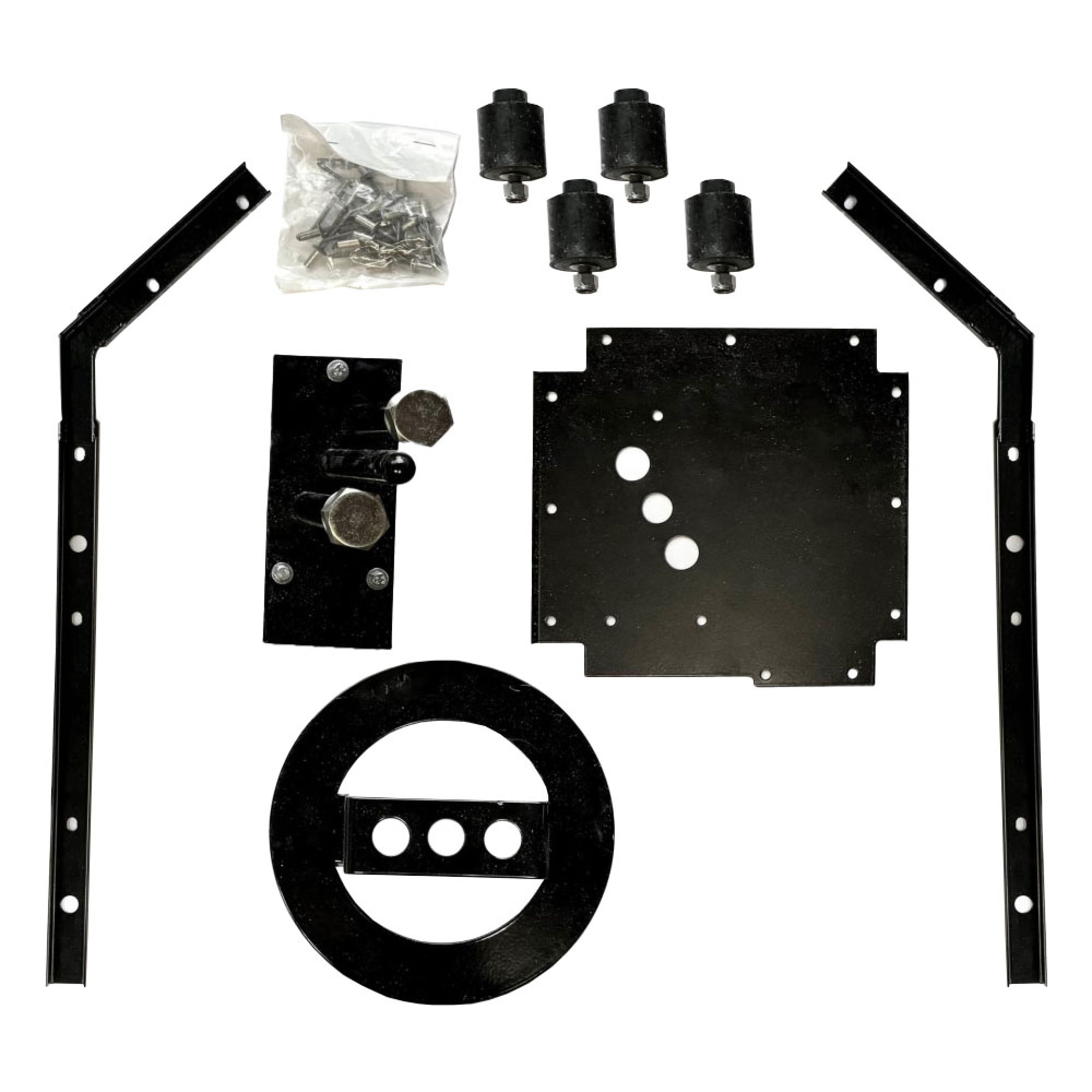 STC7633 - Bonnet Spare Wheel Mounting Kit 90/110 to 2006 Type B for Steel Wheels. Not for TD5