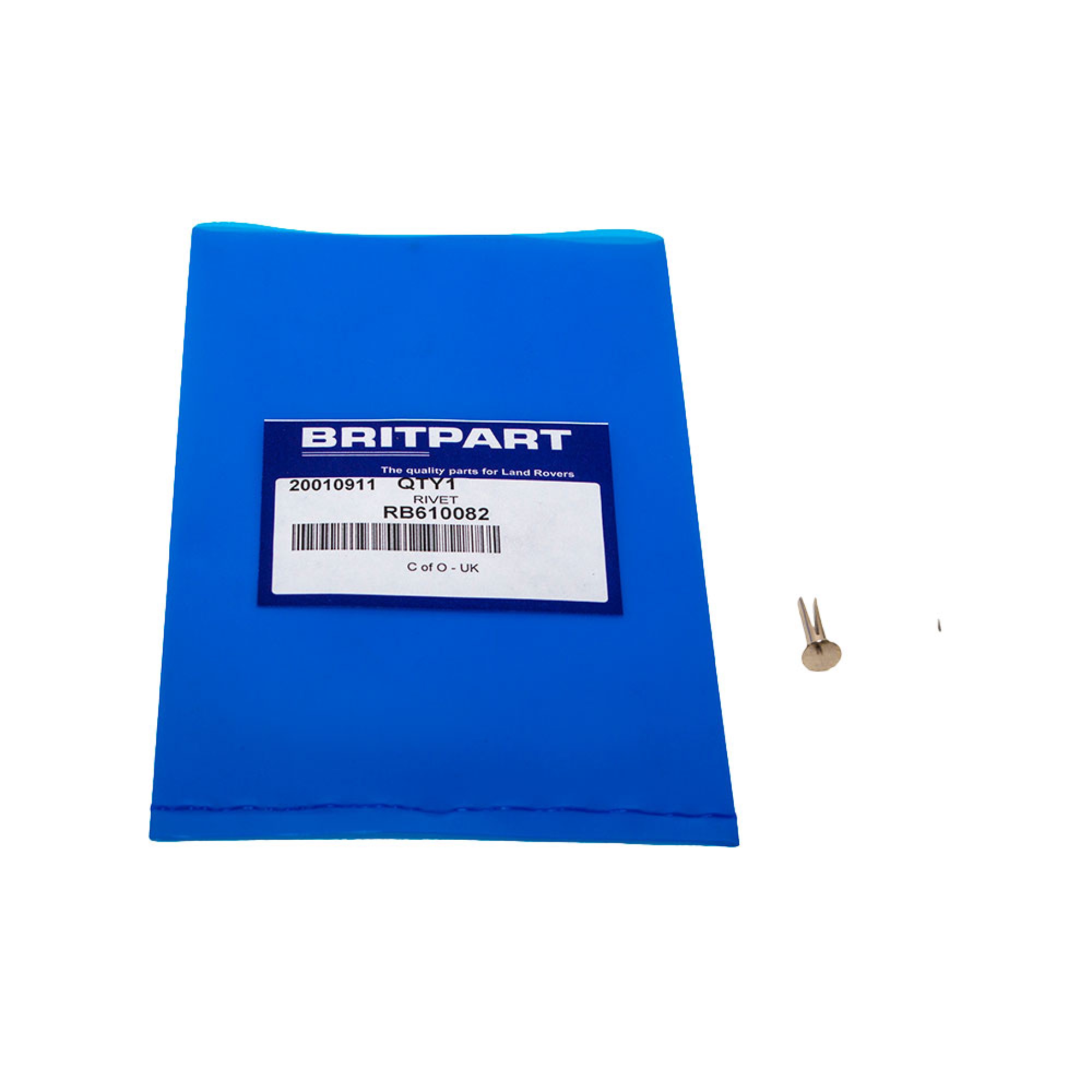 RB610082 - Rivet for Nut Plate on Rear Tub