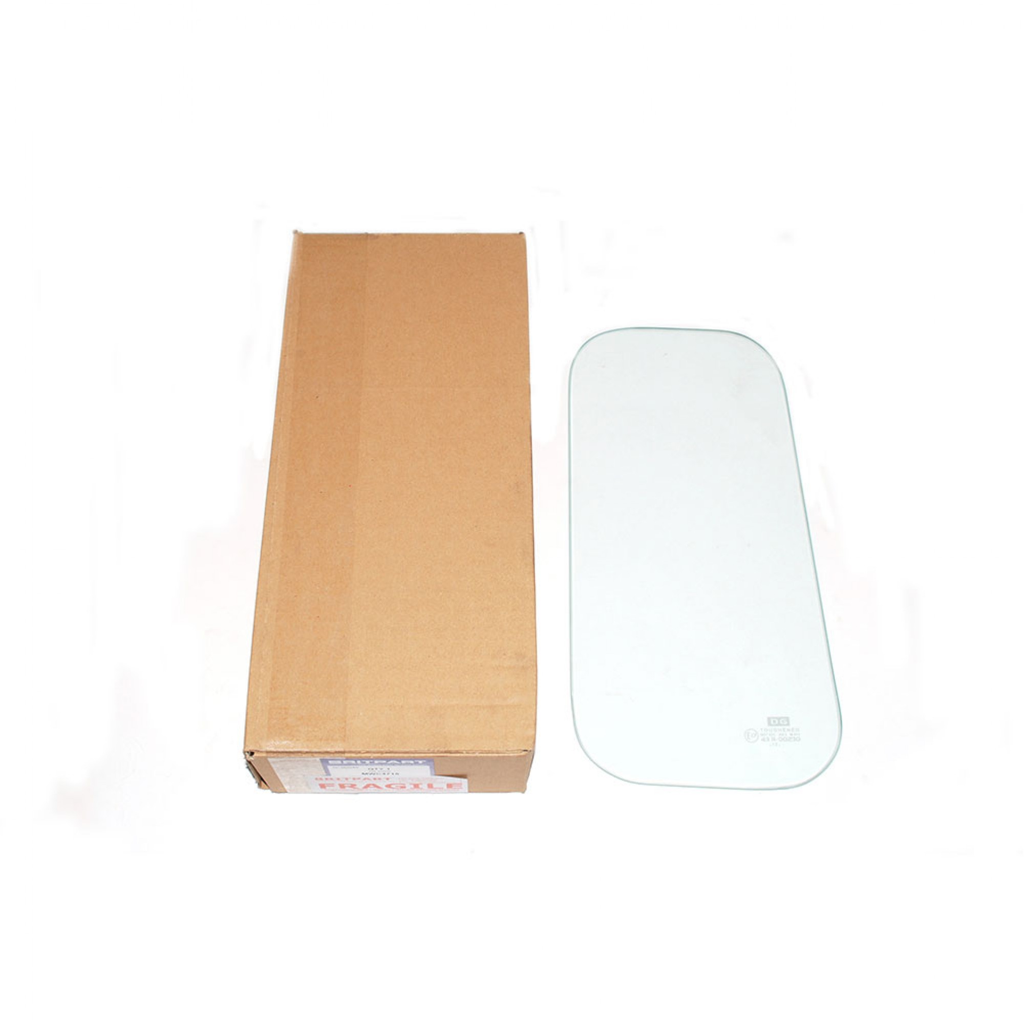 Glass Rear Of Hard Top Clear 4mm