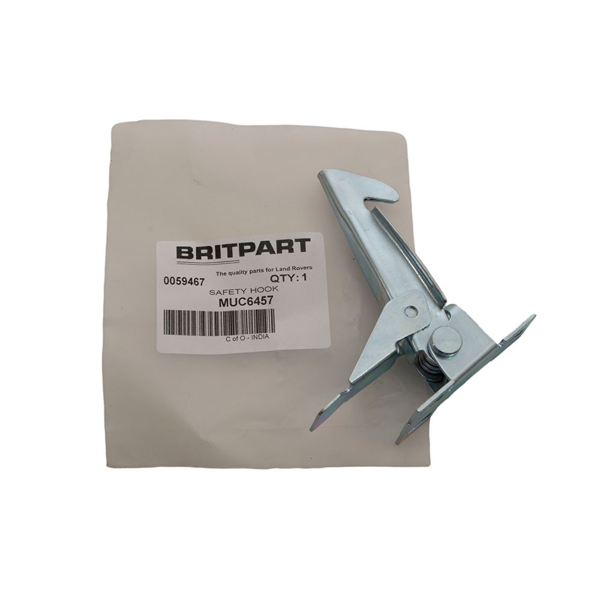 MUC6457 - Safety Catch for 90/110 Bonnet Cable Release Type Only.