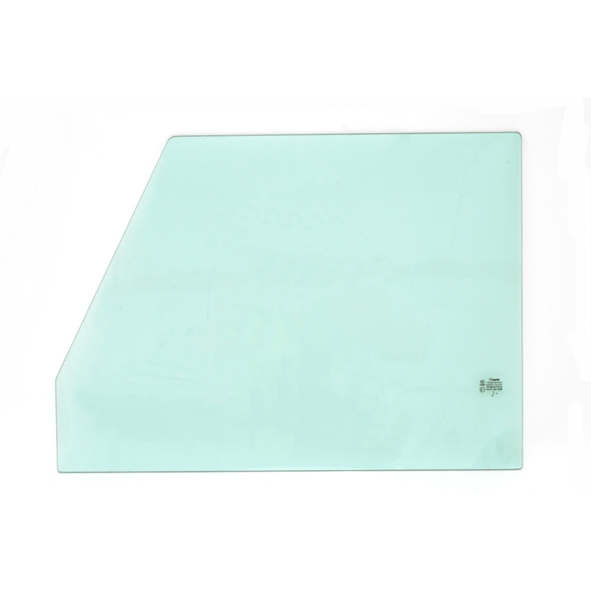 MTC7826 - Glass Door Top 90/110 5mm Green up to Ea 344187 (Unable to Post)
