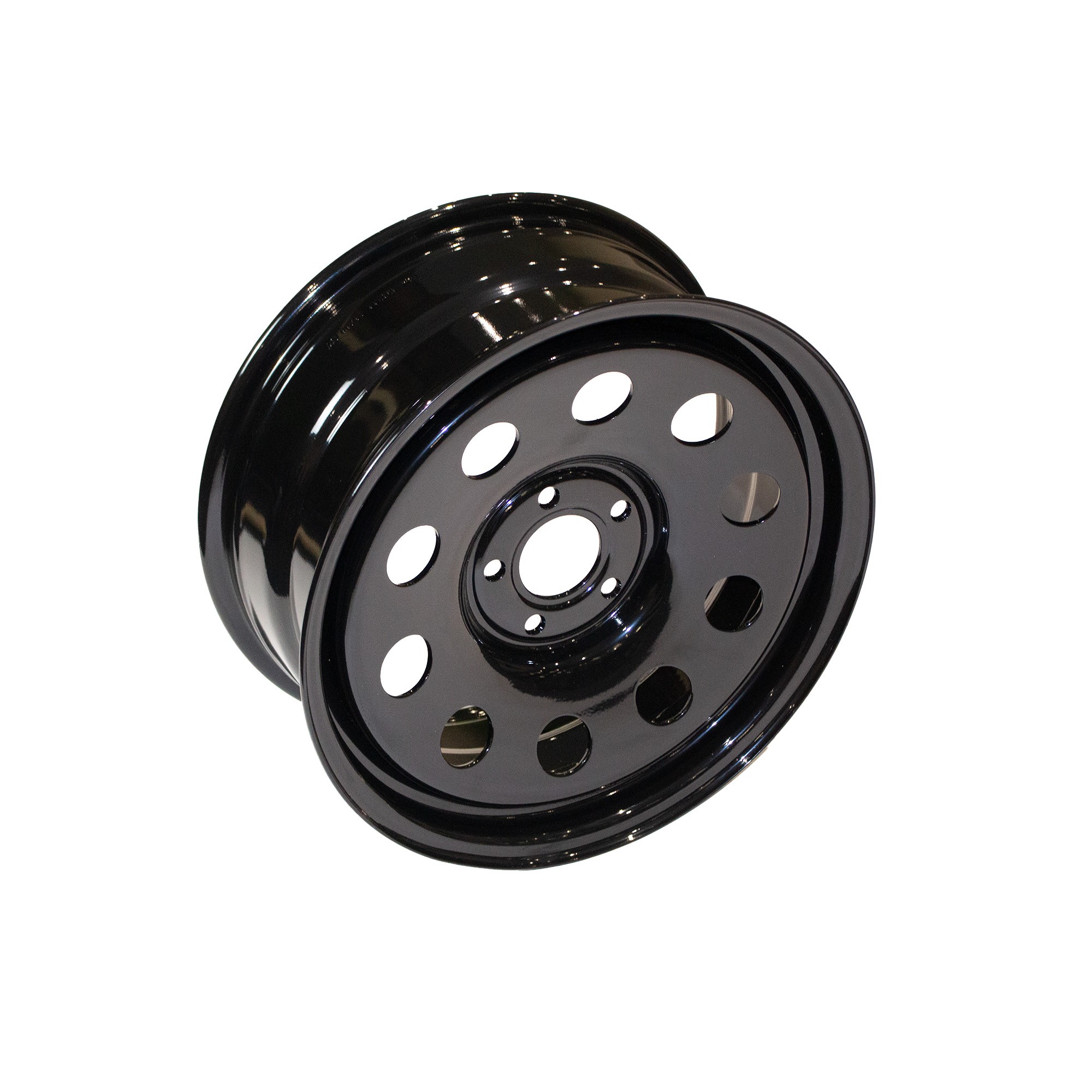 JC140B - 8X18 Tuff Torque Black Modular Steel Wheel 5/120 ET35 Extra Calliper Clearence