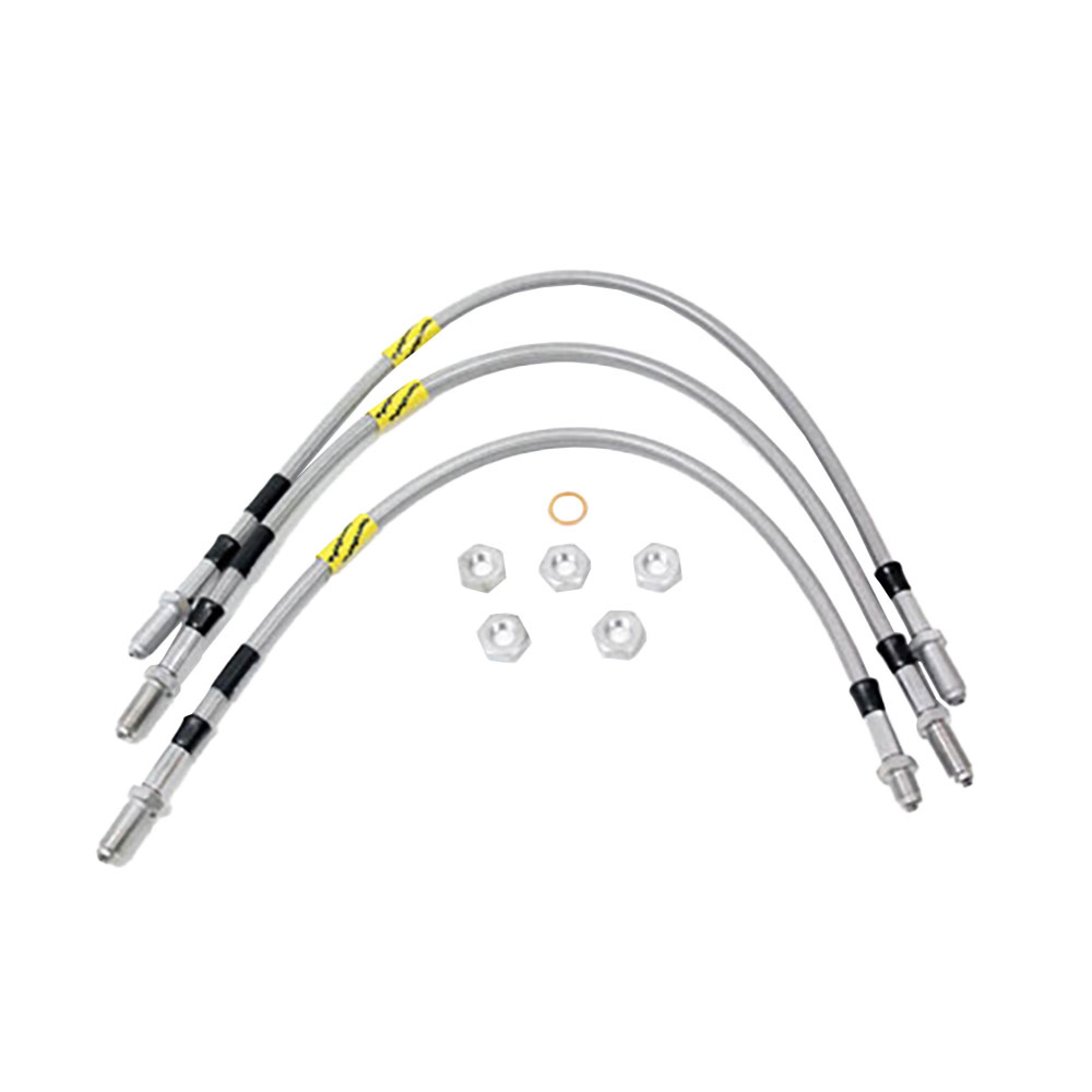 TF642GD - Terrafirma Goodridge +2" Brake Hose Kit 110/130 upto 1993