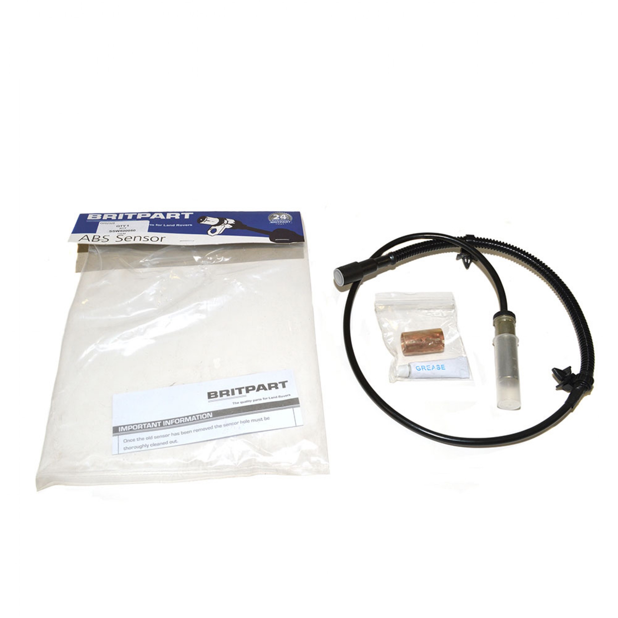 SSW500050 - Abs Brake Sensor Front 90/110 from 6A000001