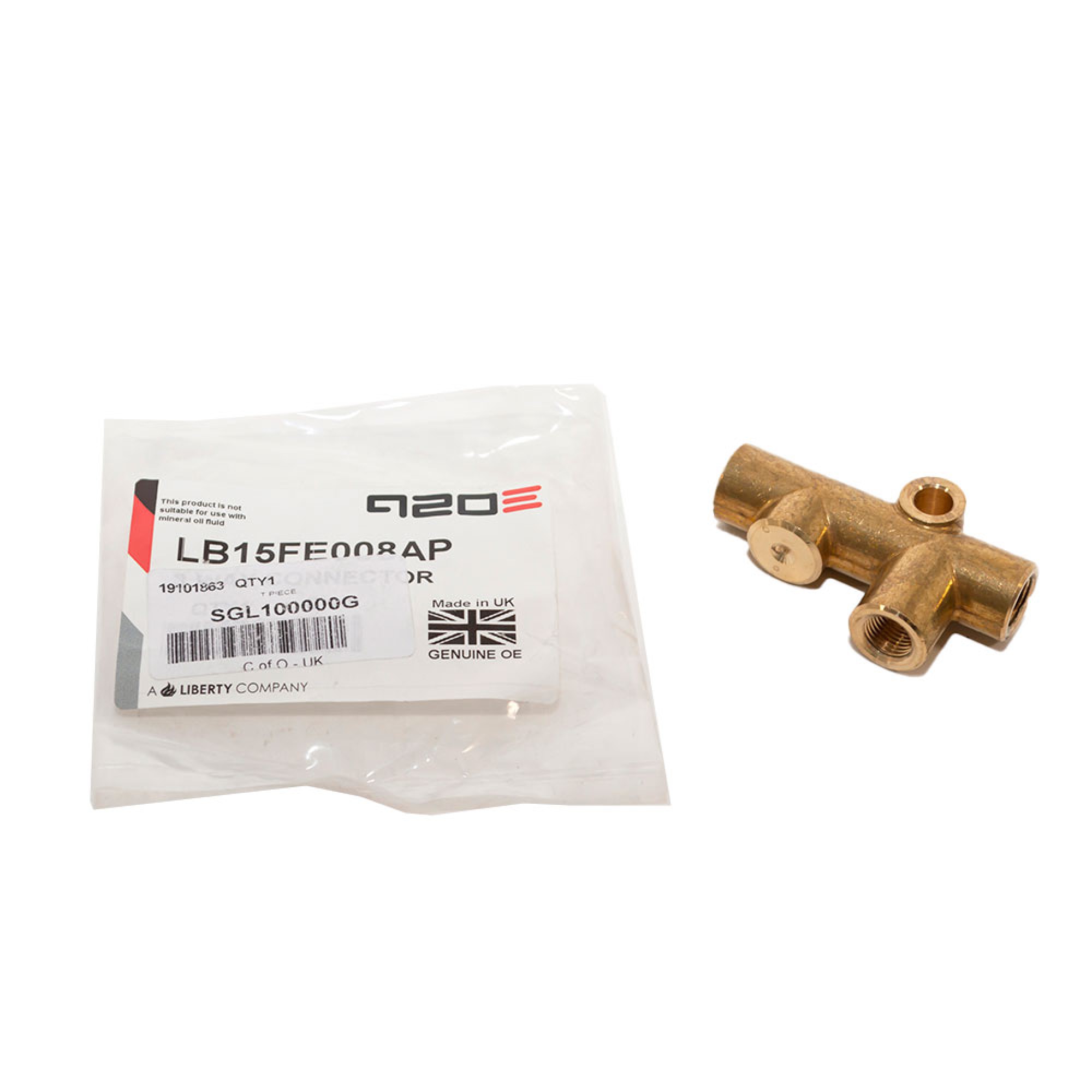 SGL100000 - Brake T Piece Non Abs