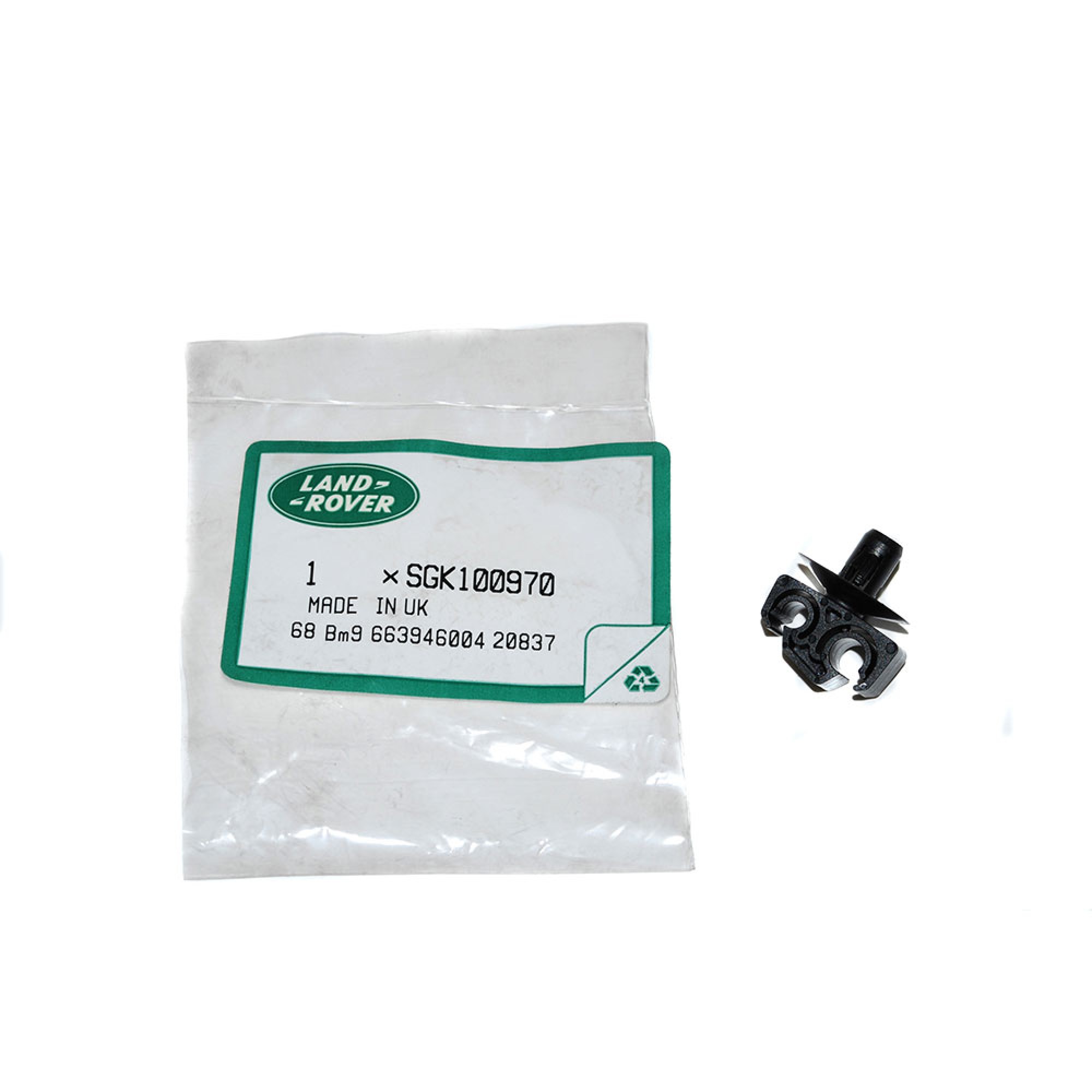 SGK100970 - Double Brake Pipe Clip