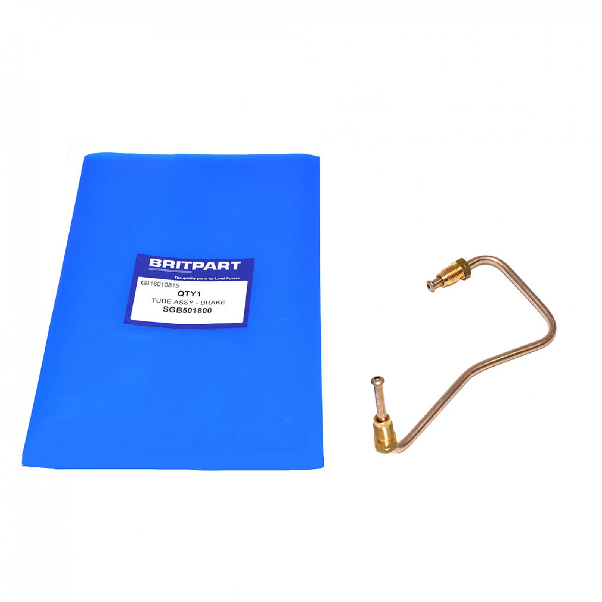 thumbnail image 2 of Land Rover Defender Front Brake Hoses (1986-2004) – Flexi Pipes – NRC7874 (Pair) 2 of 6