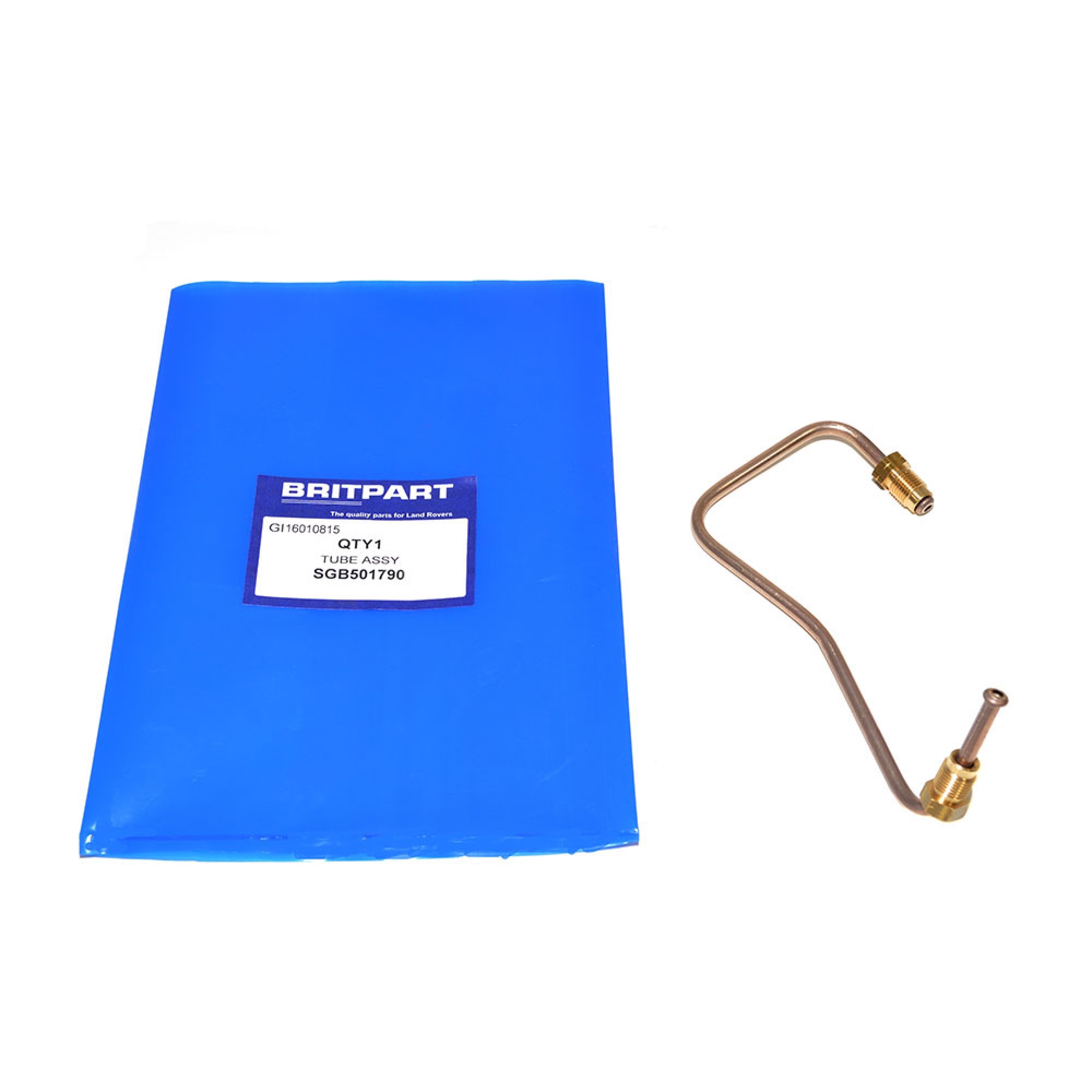 SGB501790 - Front Brake Pipe LH Jump Hose to Caliper for Defender 07 on