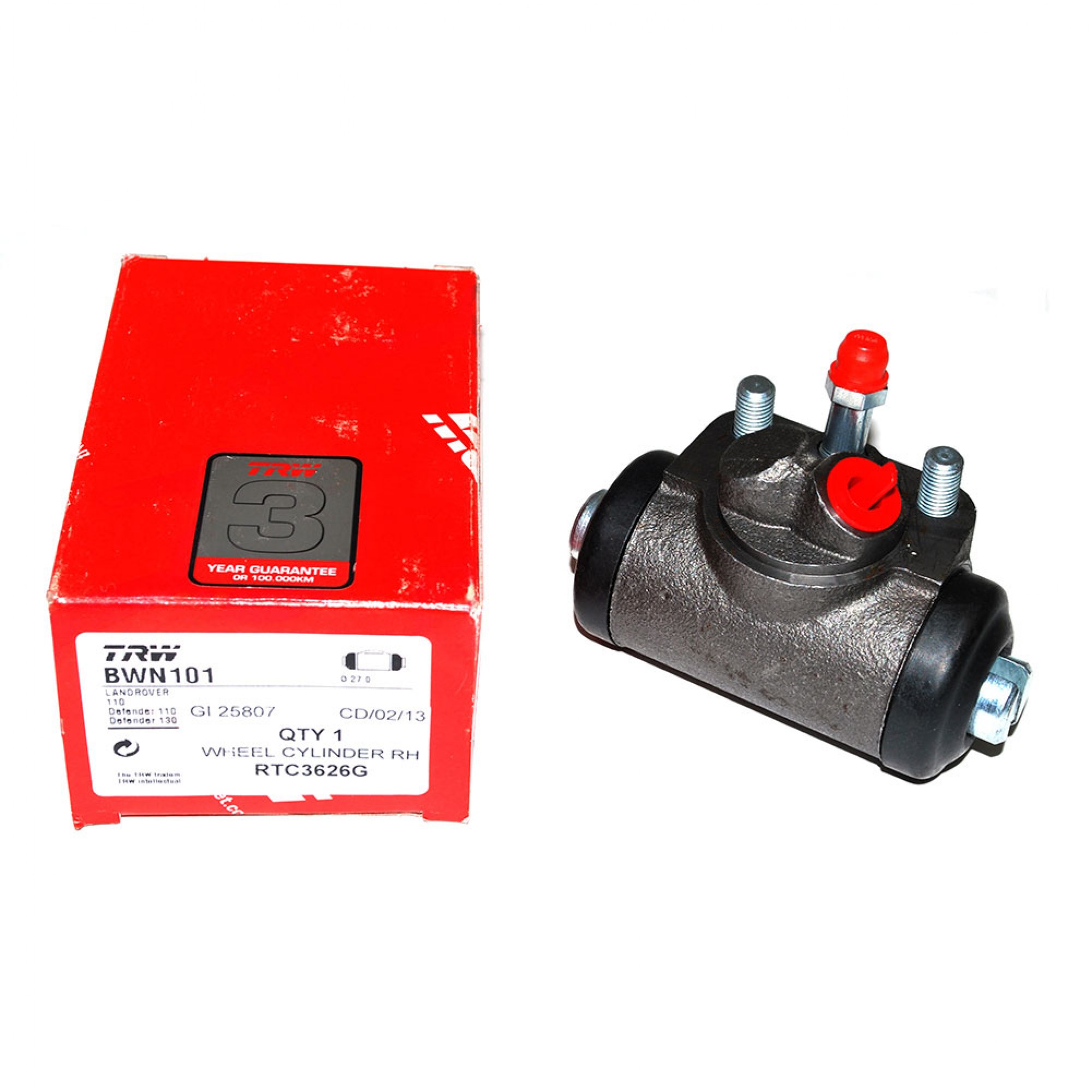 RTC3626G - Genuine Rear Wheel Cylinder RH Defender 110 up to HA701009 Priced to Clear