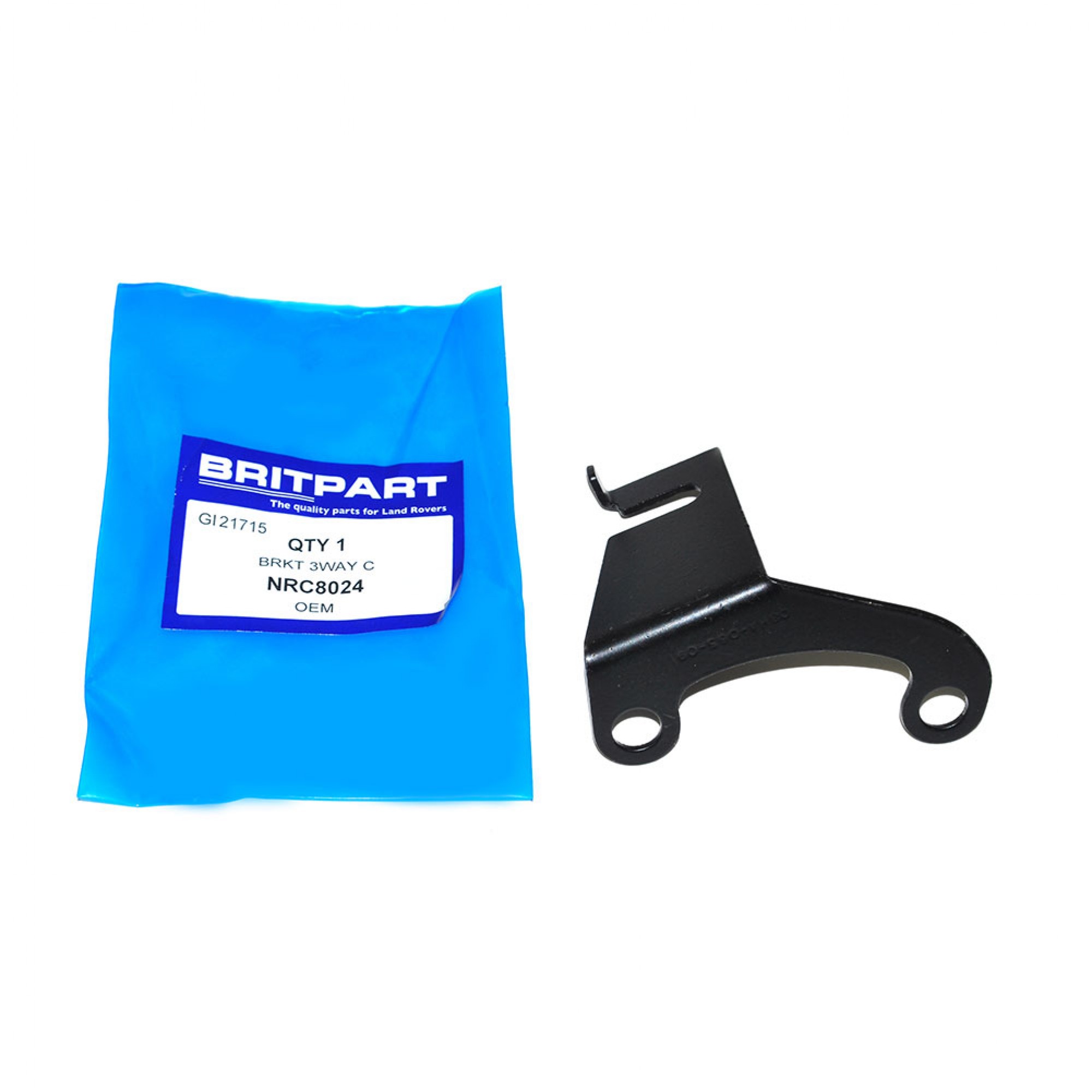 NRC8024 - 3 Way Bracket Rear Axle 110 Brake Pipes