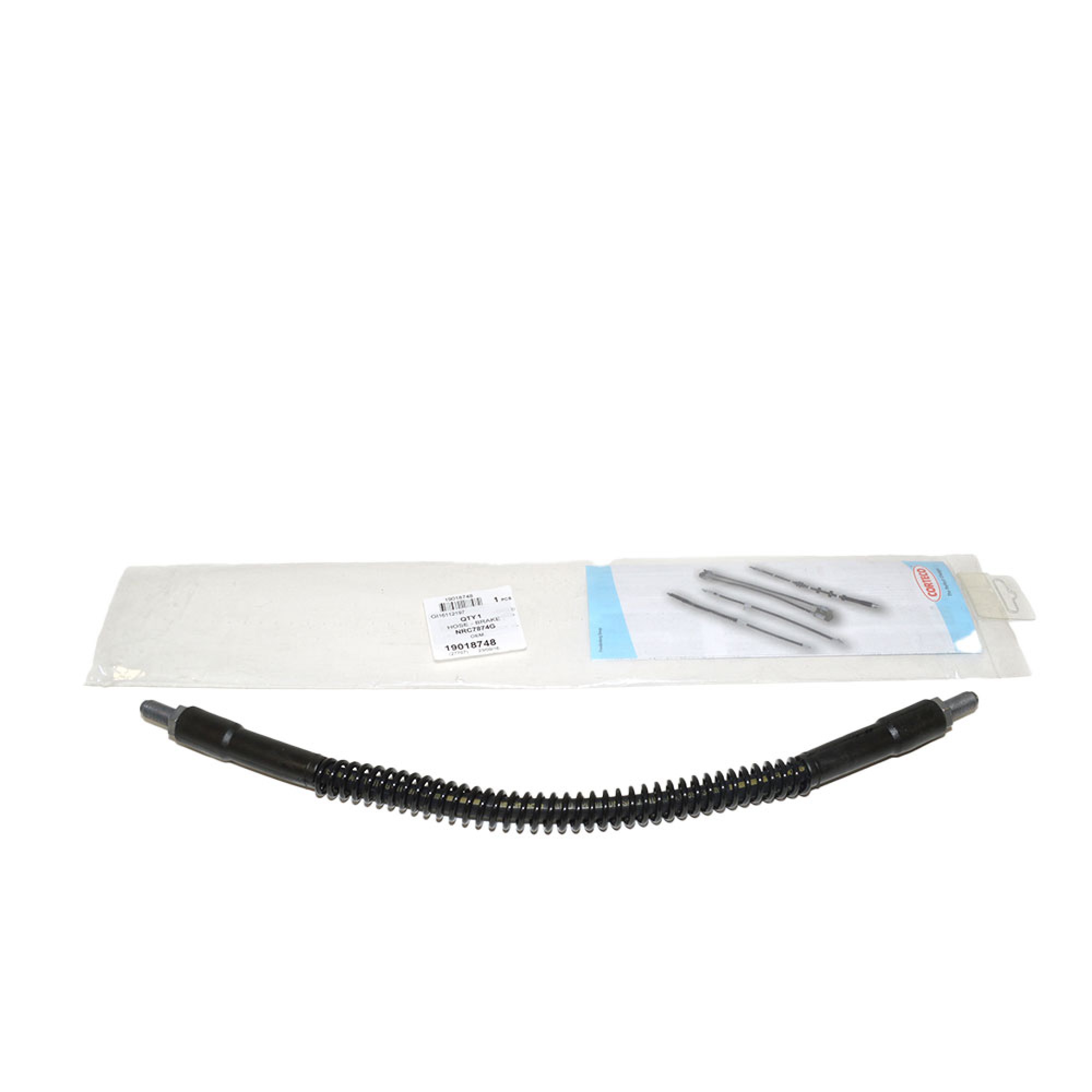 NRC7874G - OEM Brake Hose Front 90-110. to 4A683087