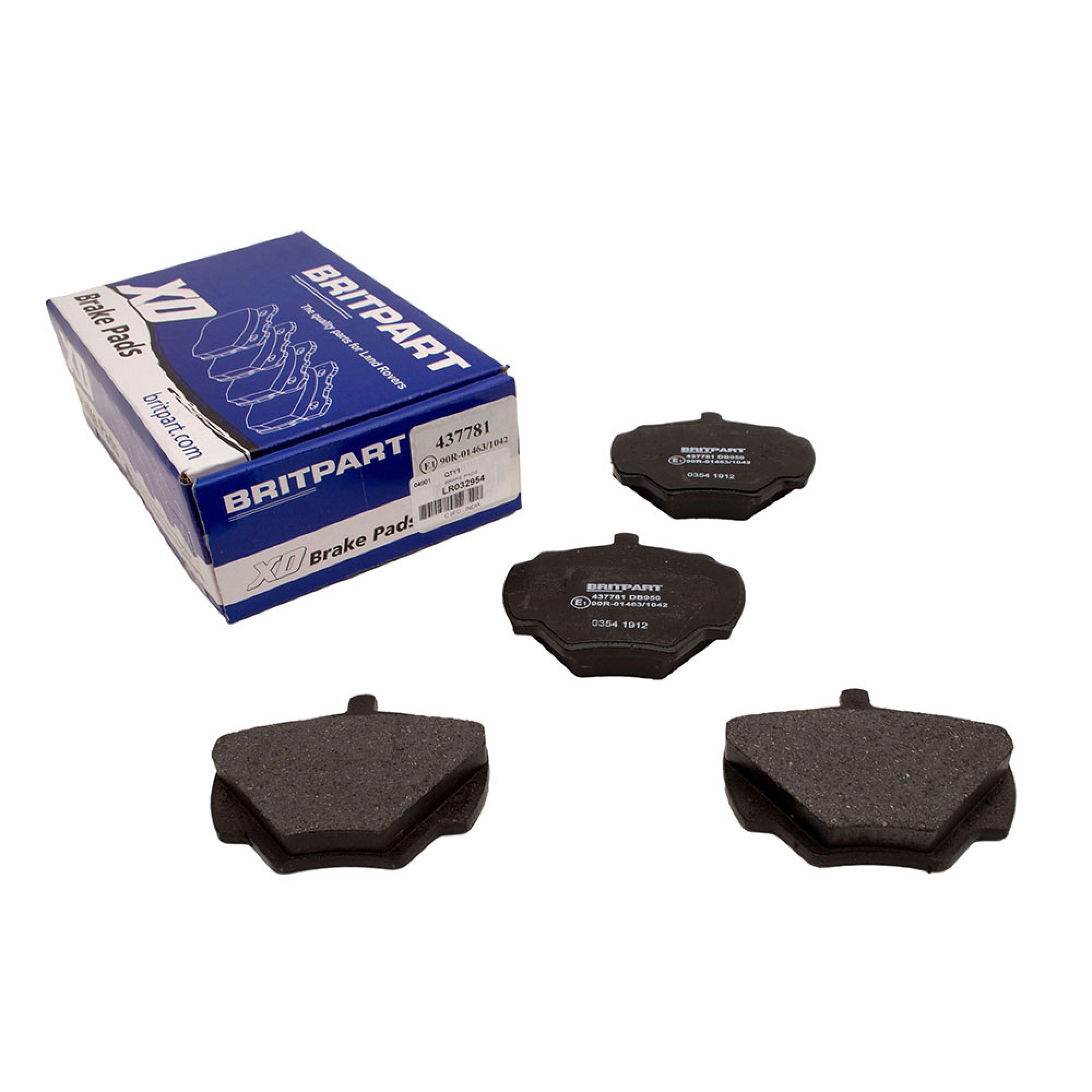 LR032954 - Rear Brake Pads for Defender from Chassis 7A000001 2007