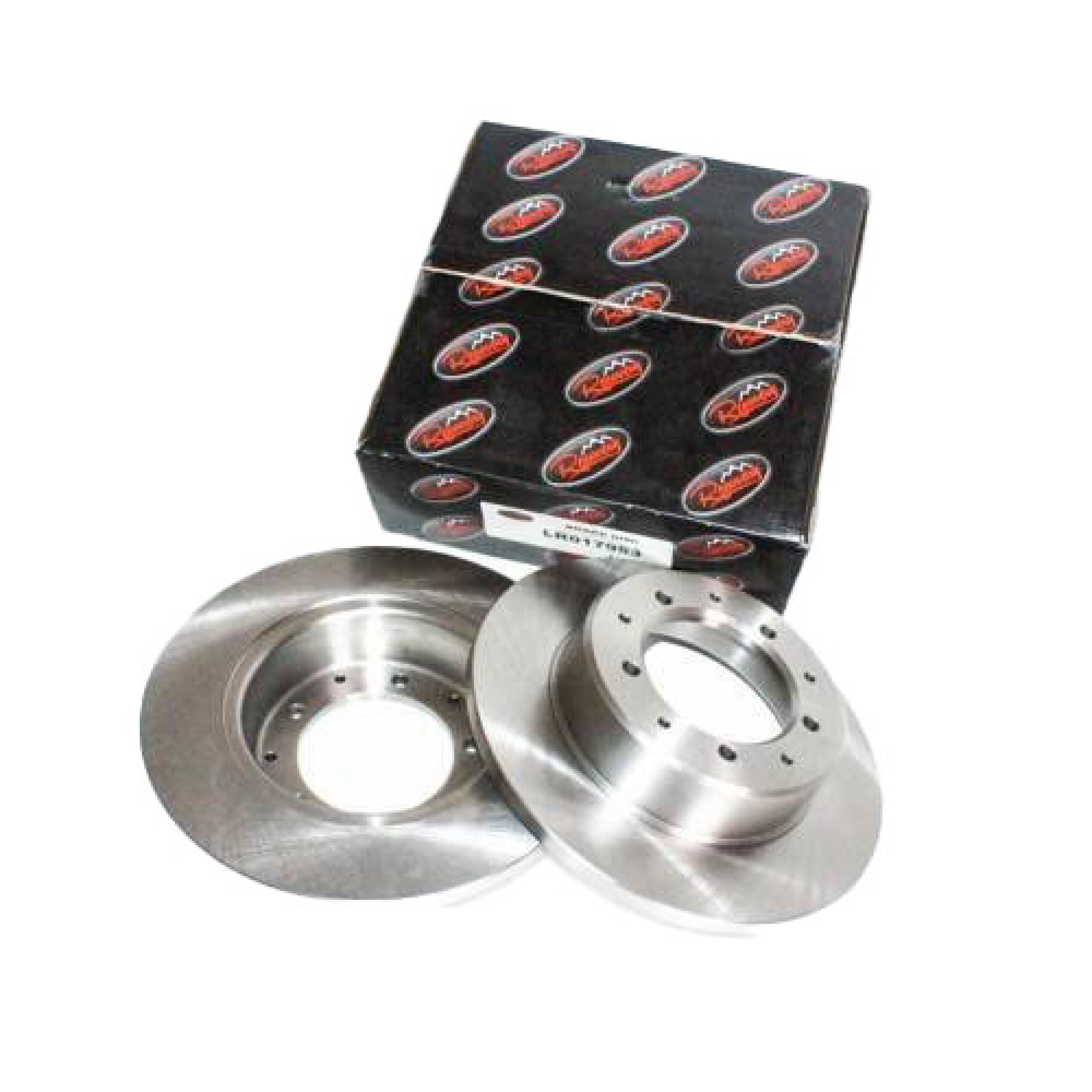LR017953RC - Recovery Brand Brake Discs (Pair) Rear 90. Range Rover Classic and Discovery 1986 on