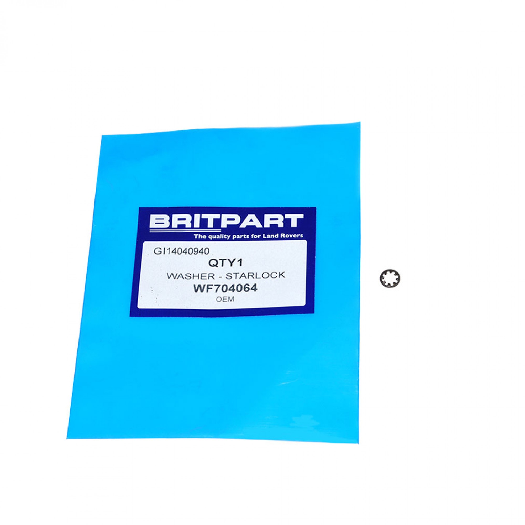 WF704064 - Starlocking Washer for Insturment Pannel 90/110