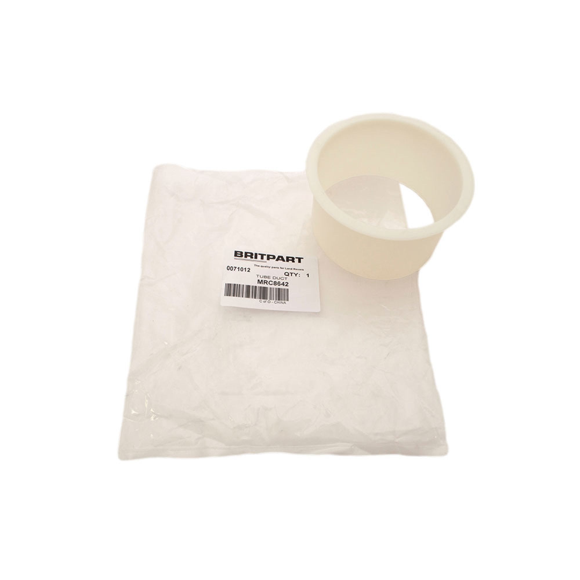 Flanged Tube Heater Air Intake 90-110 - MRC8642