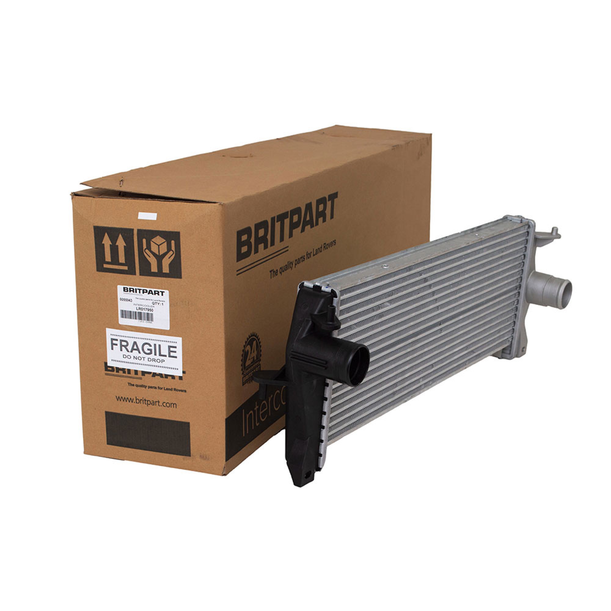 LR017950 - Intercooler TD5 2.4 and 2.2 90/110 from 1998