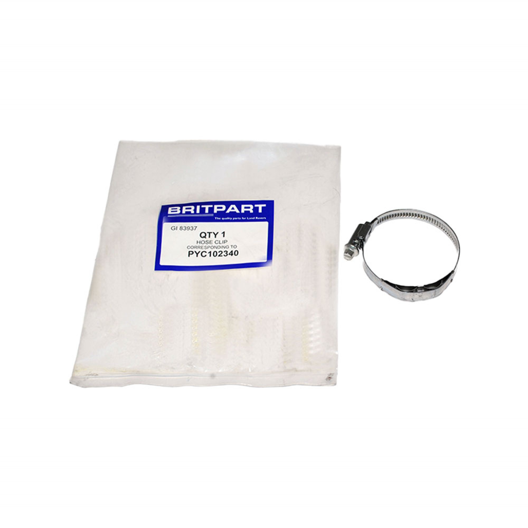 PYC102340 - Pipe Hose Clip 60mm