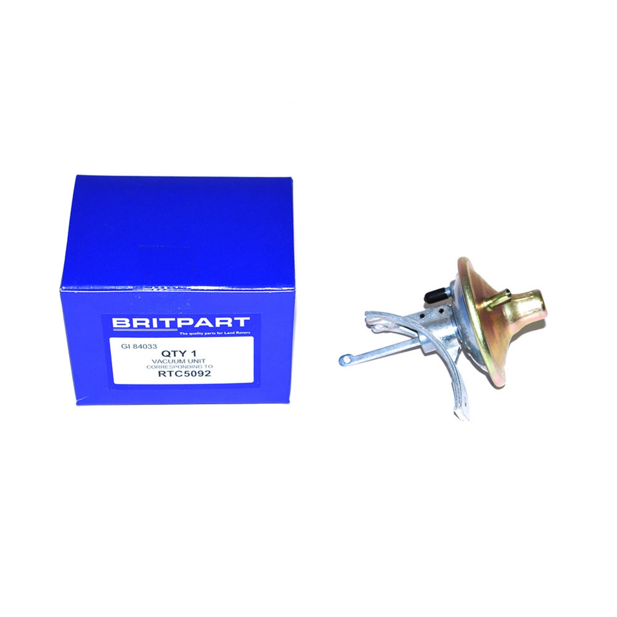 RTC5092 - Vacuum Unit Some V8 110 Range Rover Classic and Disco