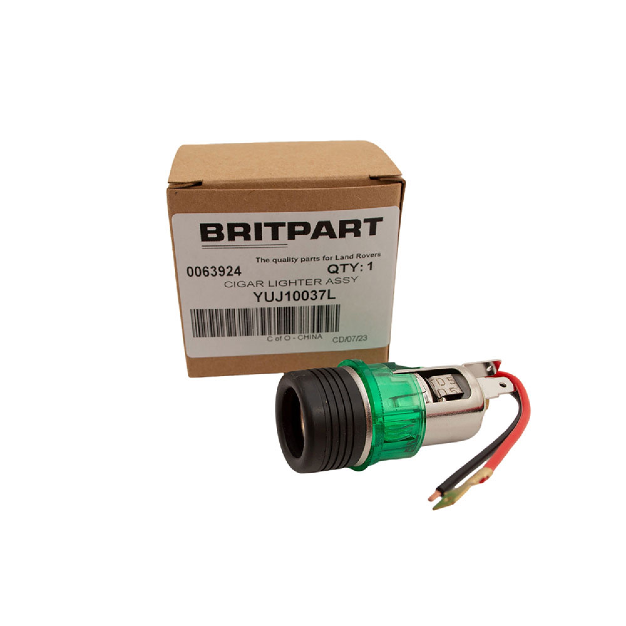 YUJ10037L - Cigar Lighter (Both Parts)