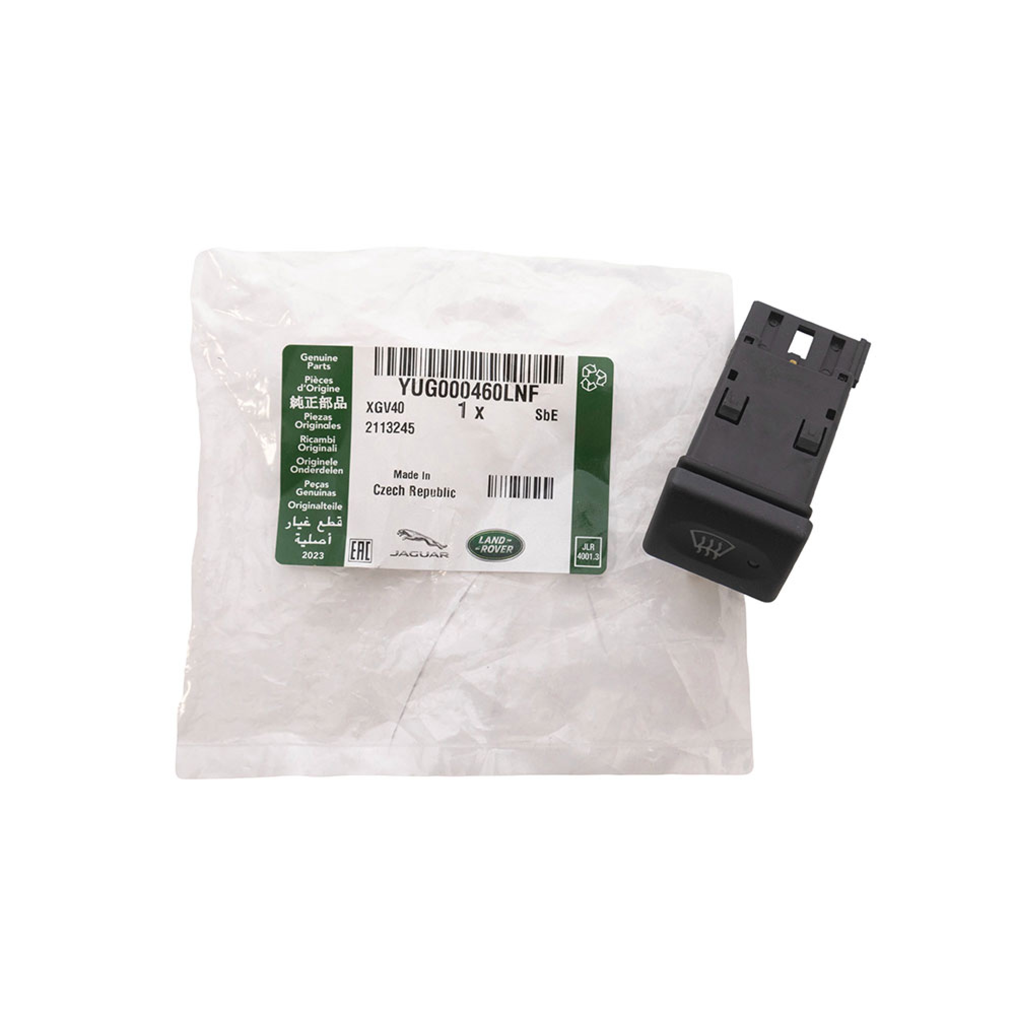 YUG000460LNF - Lucas Switch Heated Front Screen 90/110 2002 On.