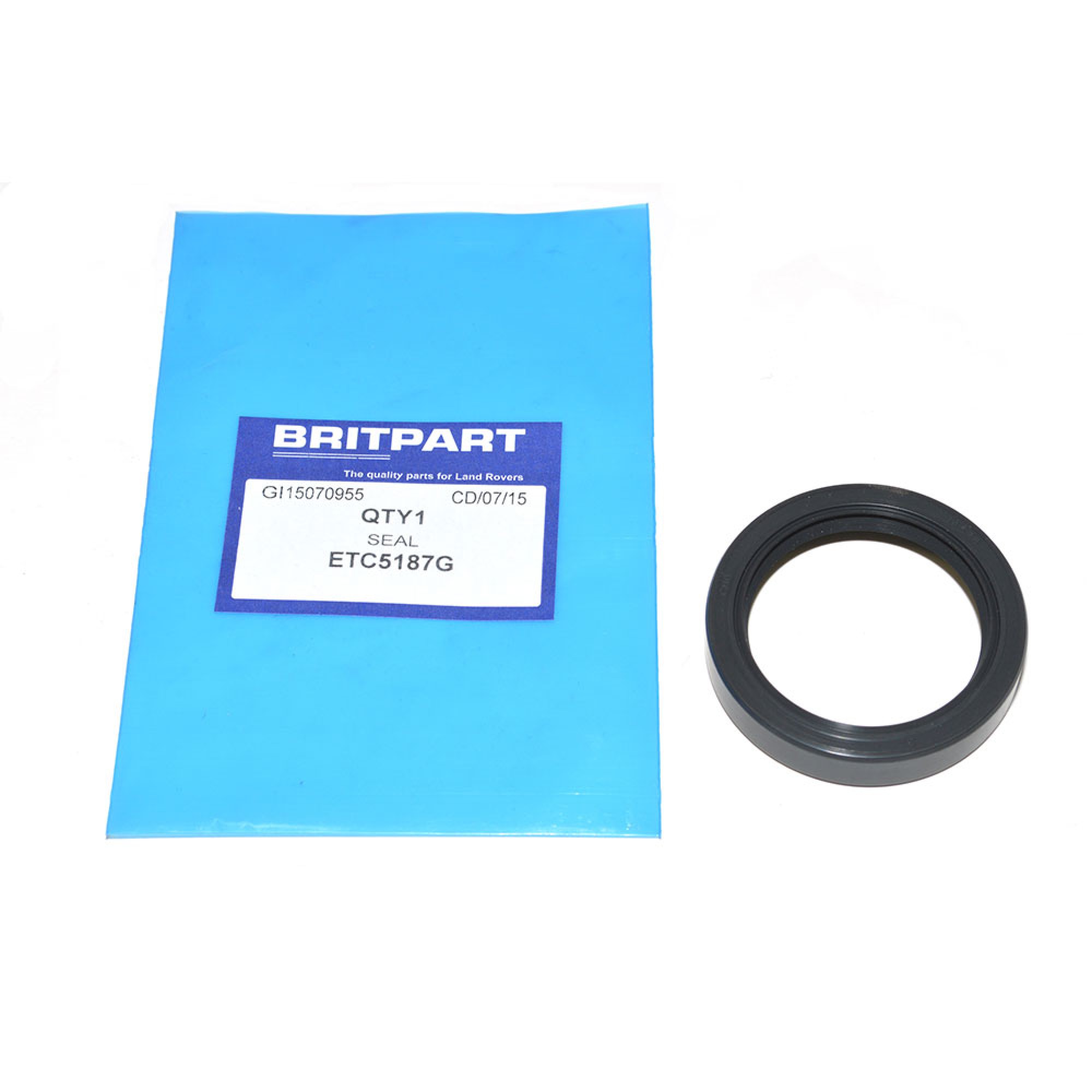 ETC5187G - Oil Seal Front Cover 2.5 Pet Double Lip