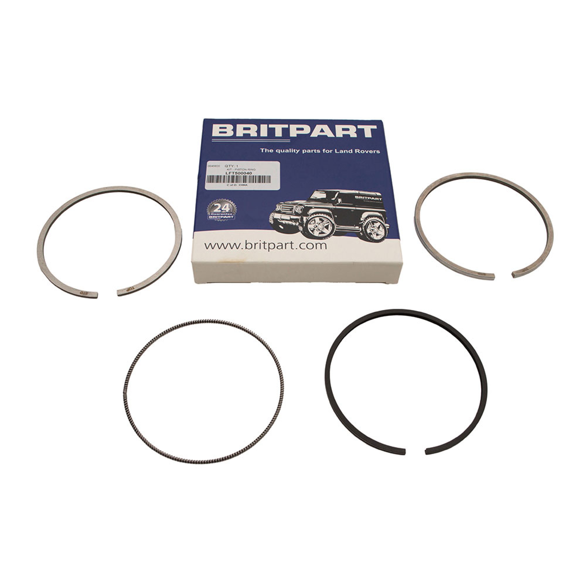 LFT500040 - Piston Ring Kit Standard TD5