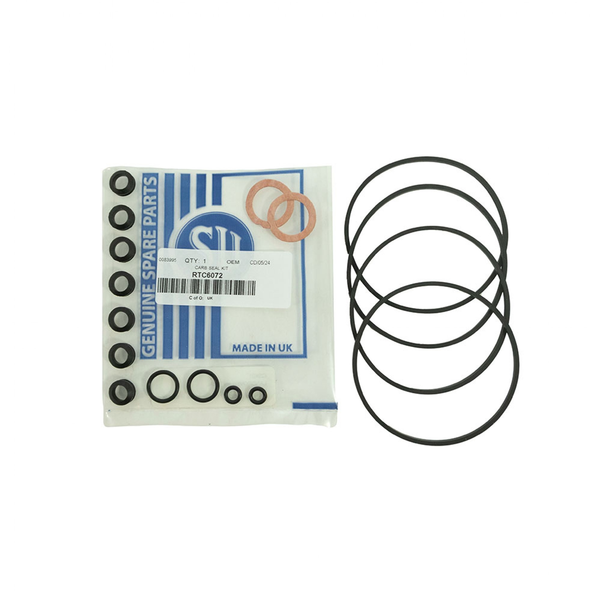 RTC6072 - Seal Kit Su Carburettor Range Rover Classic 90/110 Discovery