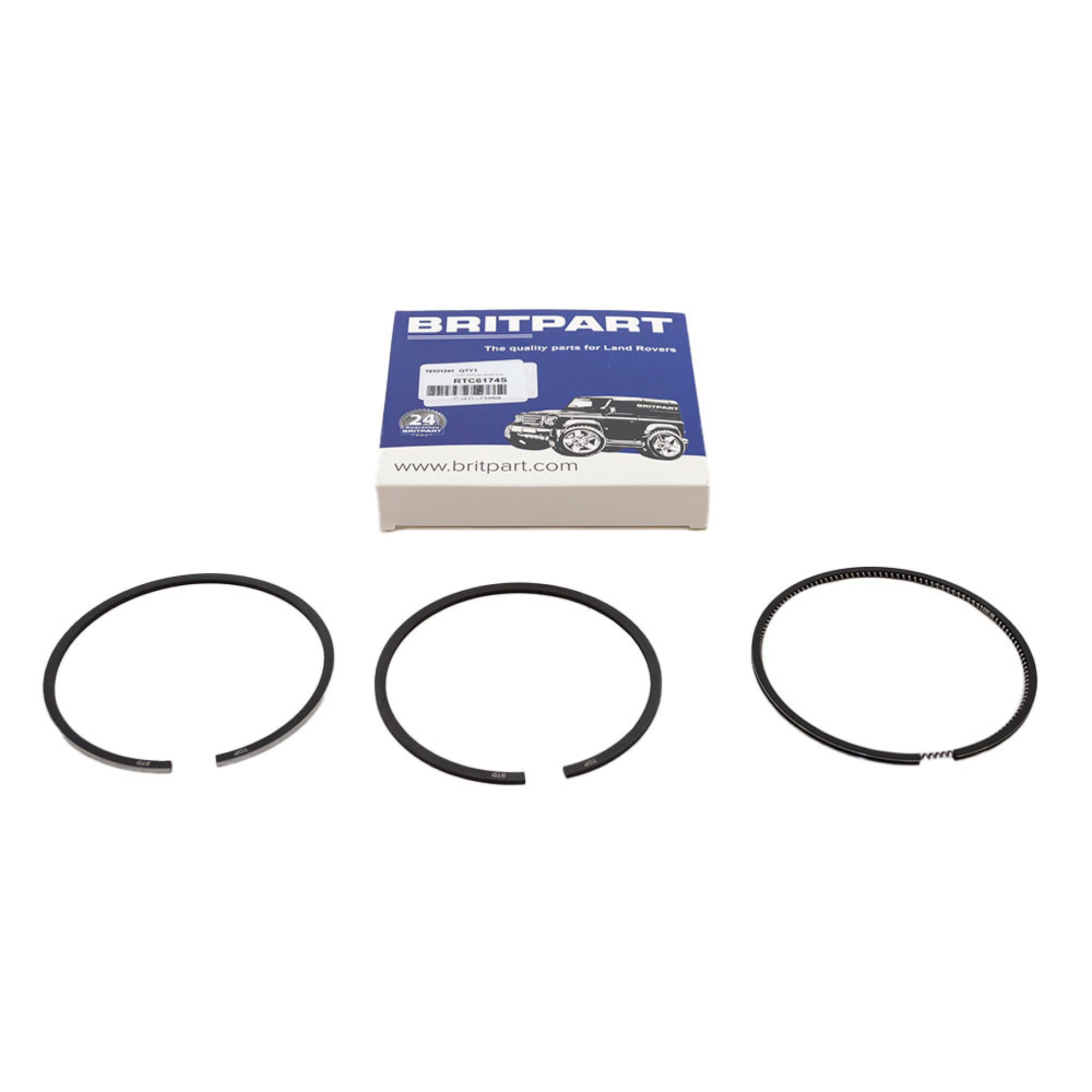 RTC6174S - Piston Ring Set 1 Piston Std. 2.5 Td