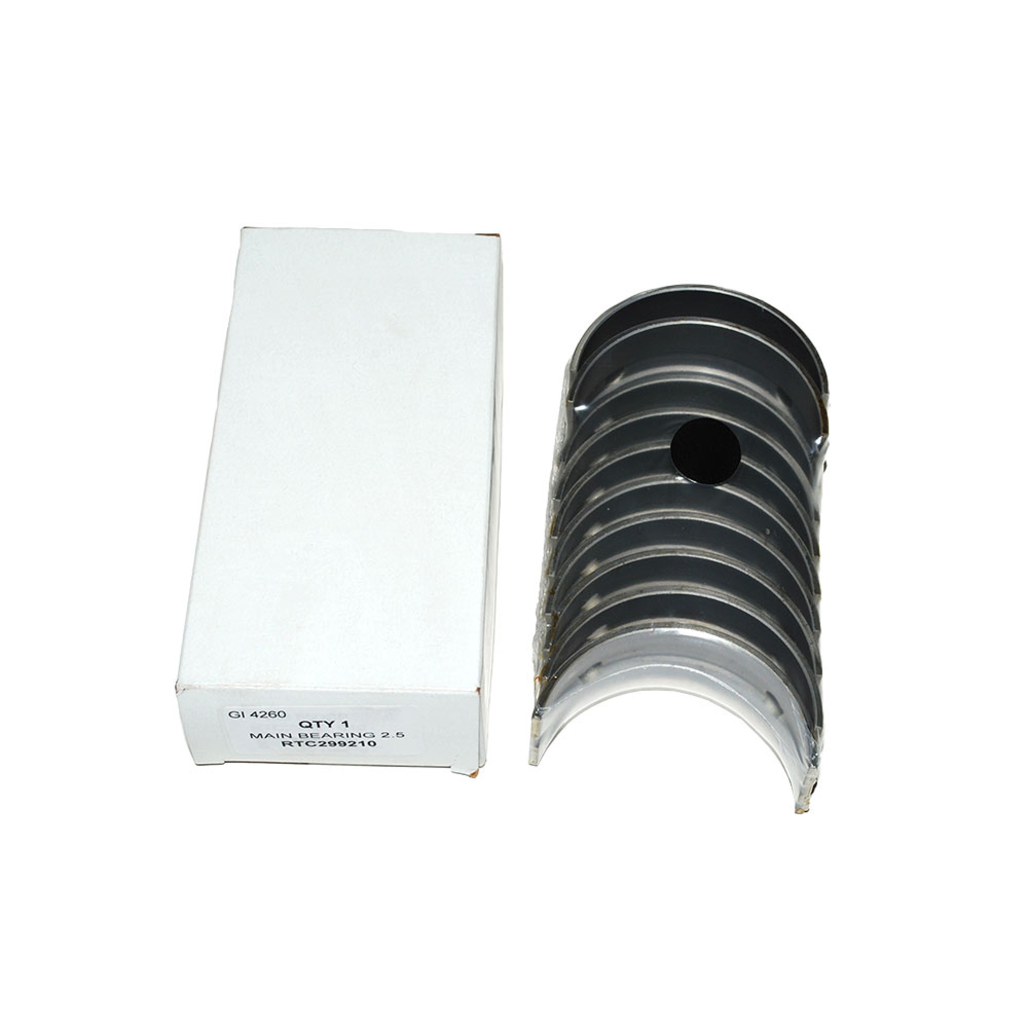 RTC299210 - Main Bearing Set .010 2.5 Petrol up to (E) 17H25700C. 2.5D NA to (E) 12J43824C