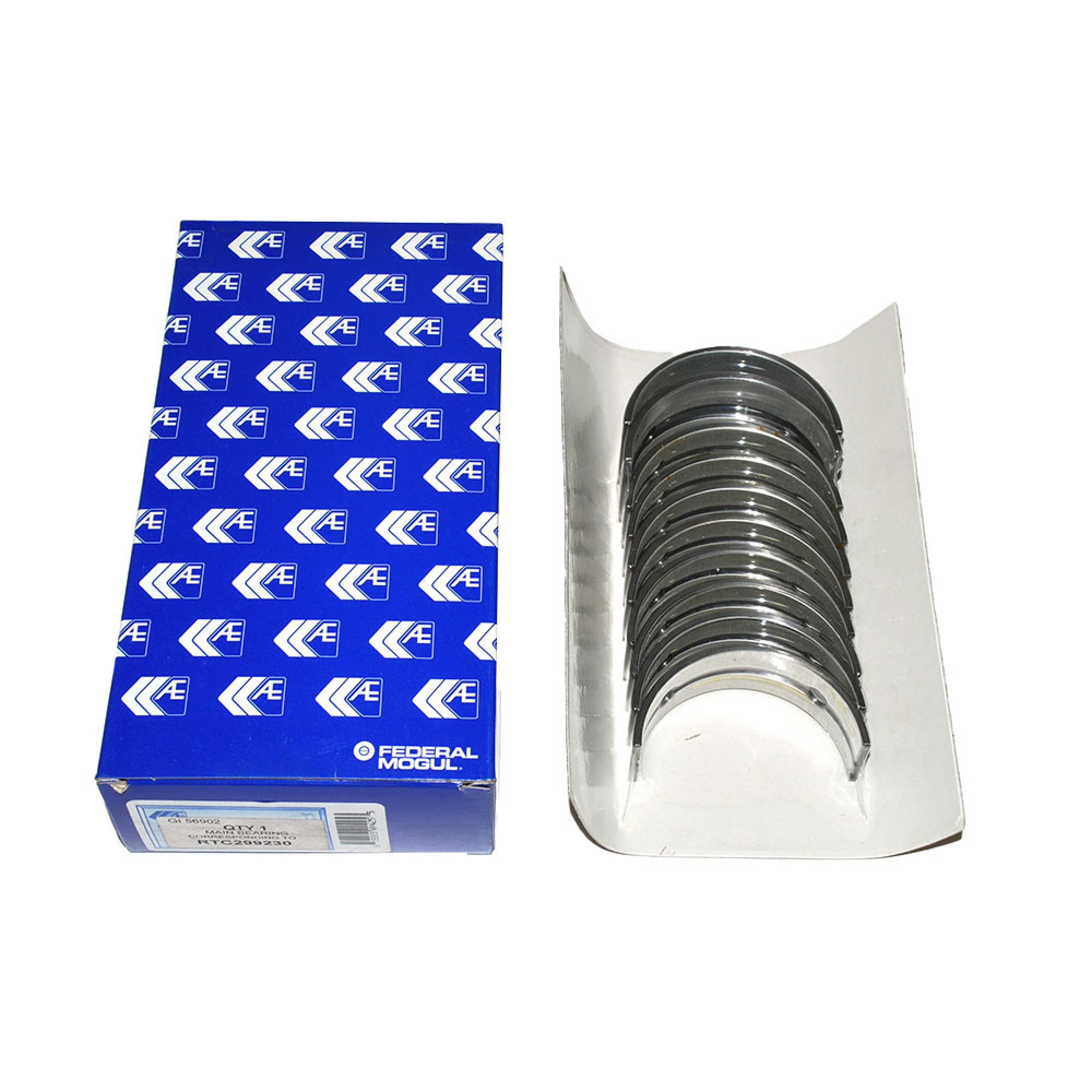 RTC299230 - Main Bearing Set .030 2.5 Petrol up to (E) 17H25700C. and 2.5D NA to (E) 12J43824C.