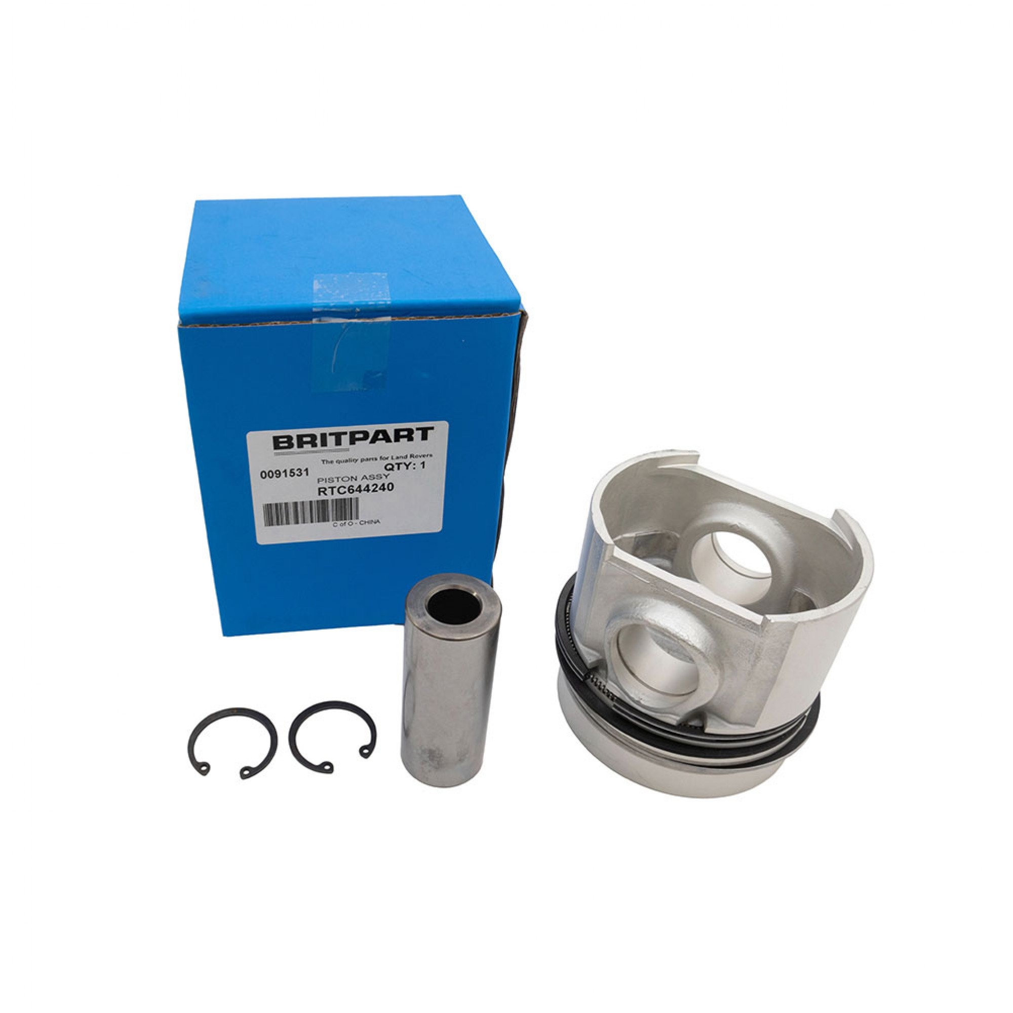 RTC644240 - Piston and Rings 040 Inch 2.5 Diesel NA