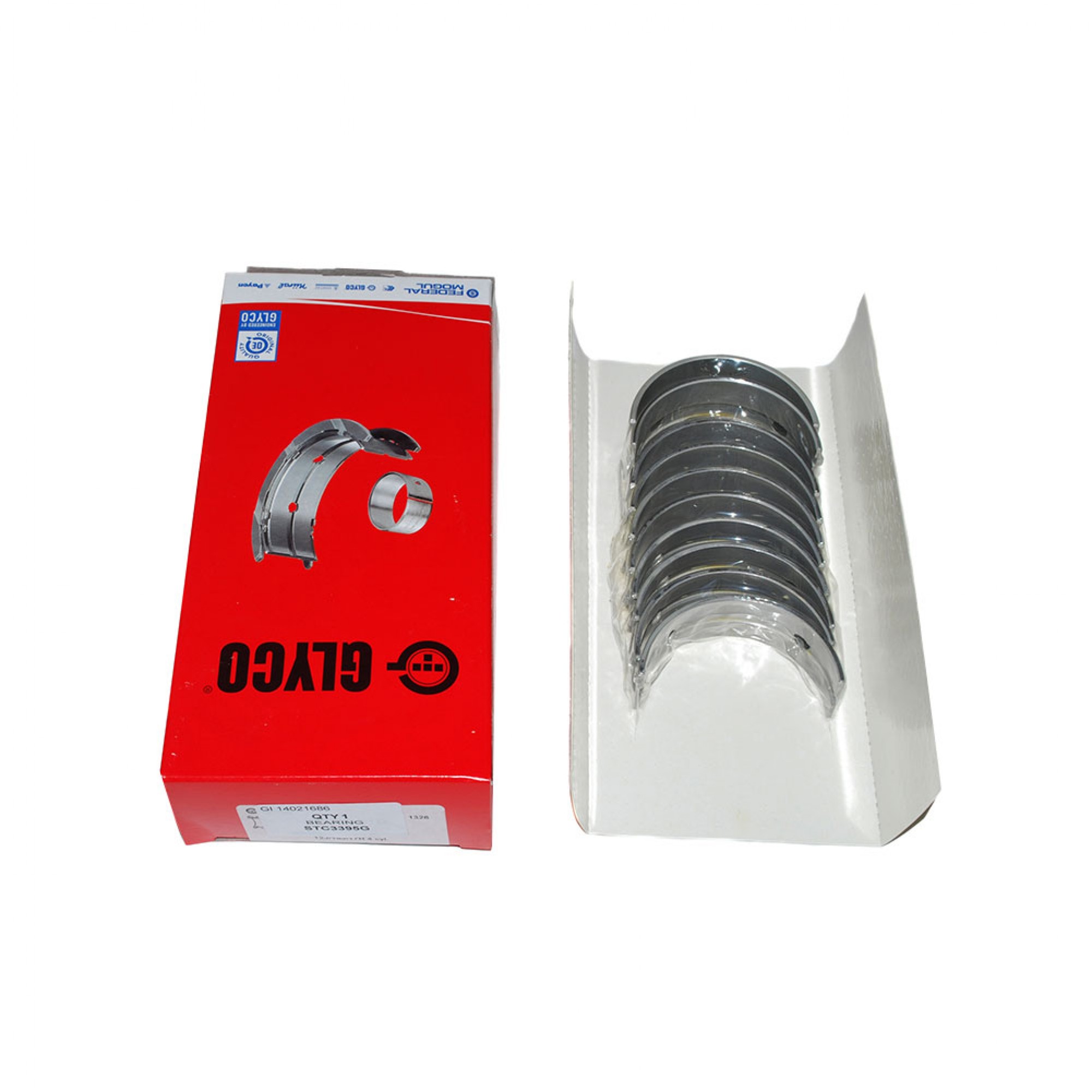 STC3395G - OEM Main Bearing Set Standard 200/300TDI 2.5TD. 2.5D NA from (E) 12J43825C. and 2.5 Petrol from (E) 17H25701C