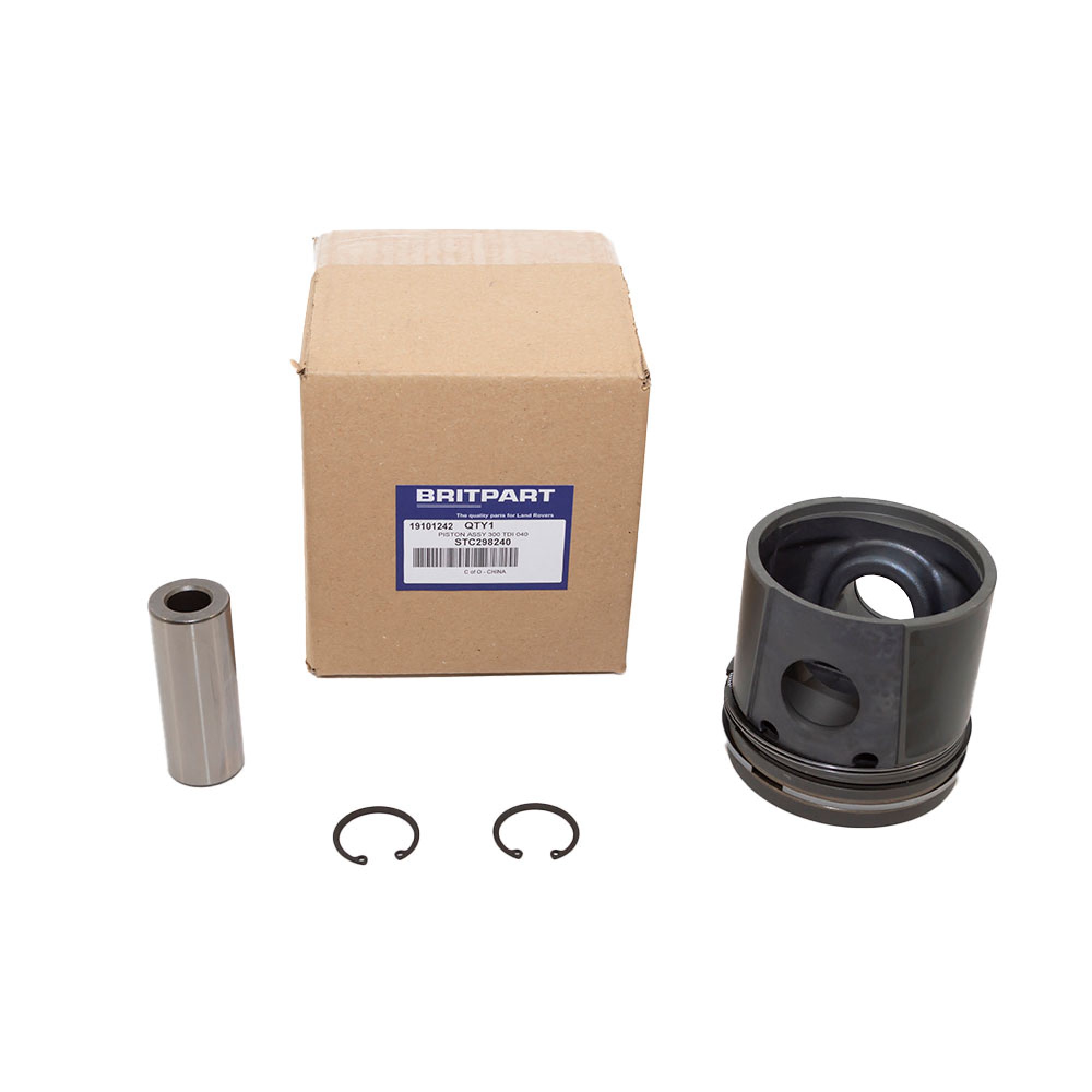 STC298240 - 300TDI +40 Piston Assembly with Rings