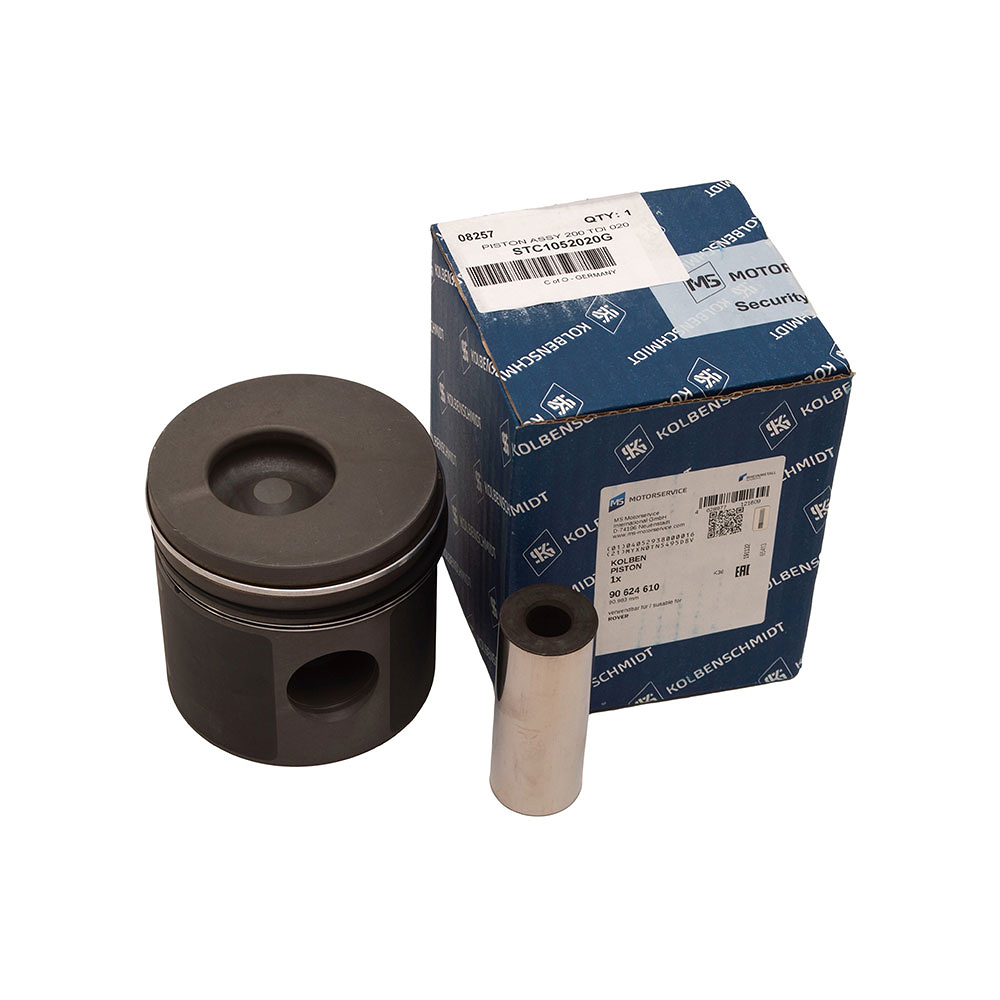 STC1052020G - Kolben Smidt OEM Piston Assembley with Rings 200 TDI 020 Inch O/S