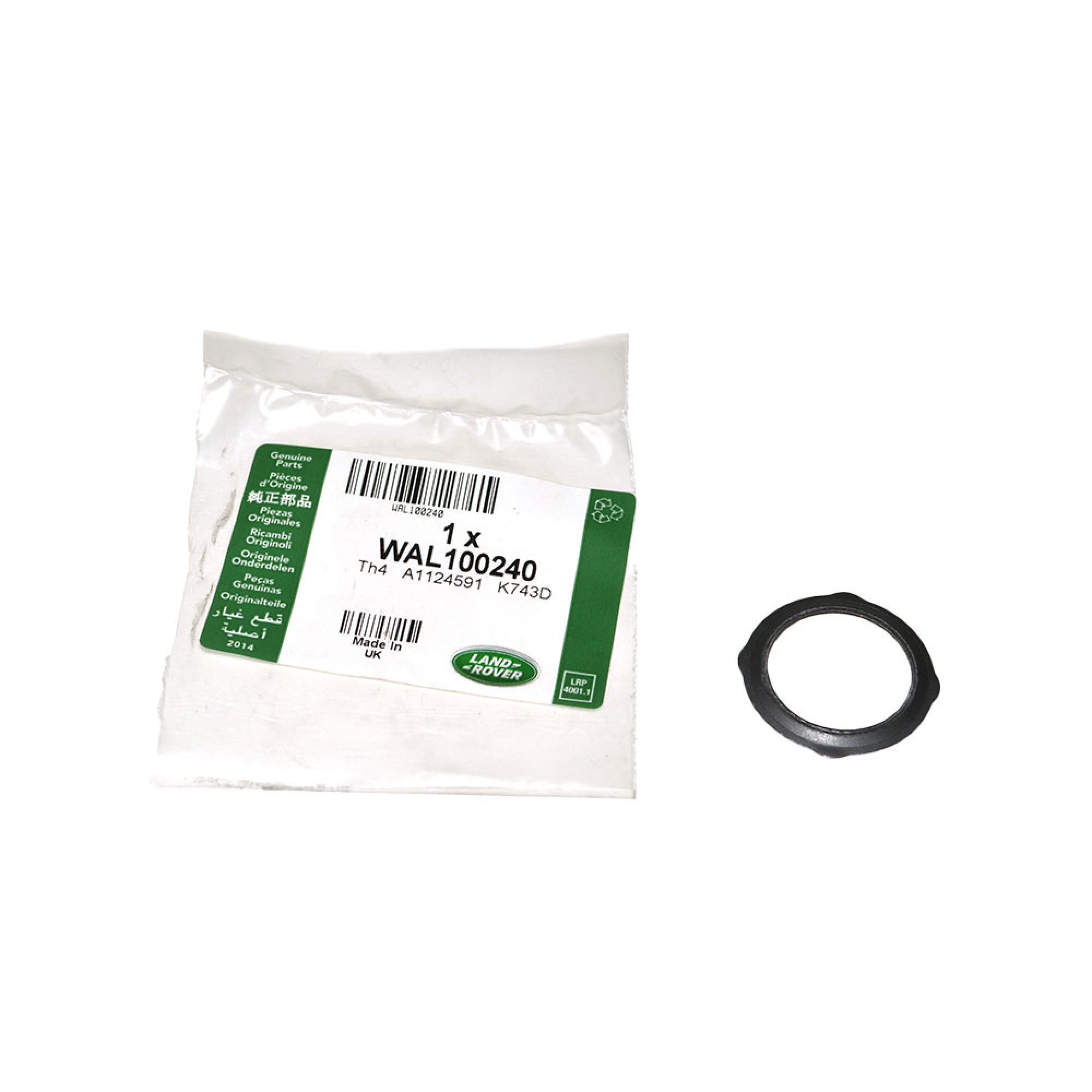 WAL100240 - Gasket on Exhaust Gs Recirculation Valve to Pipe 5 Cylinder Turbo Diesel