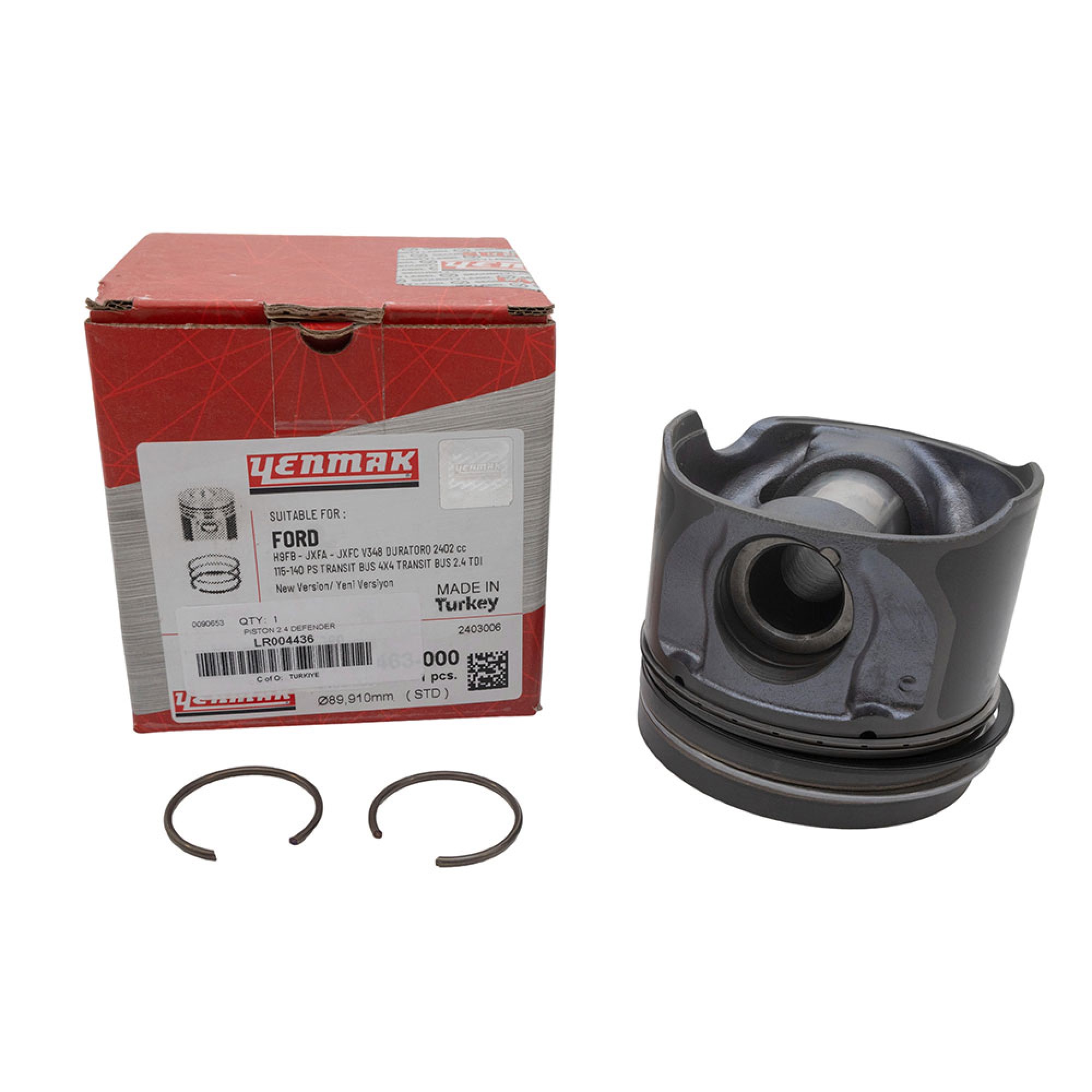 LR004436 - Piston Assembly for 2.4 Defender/Puma