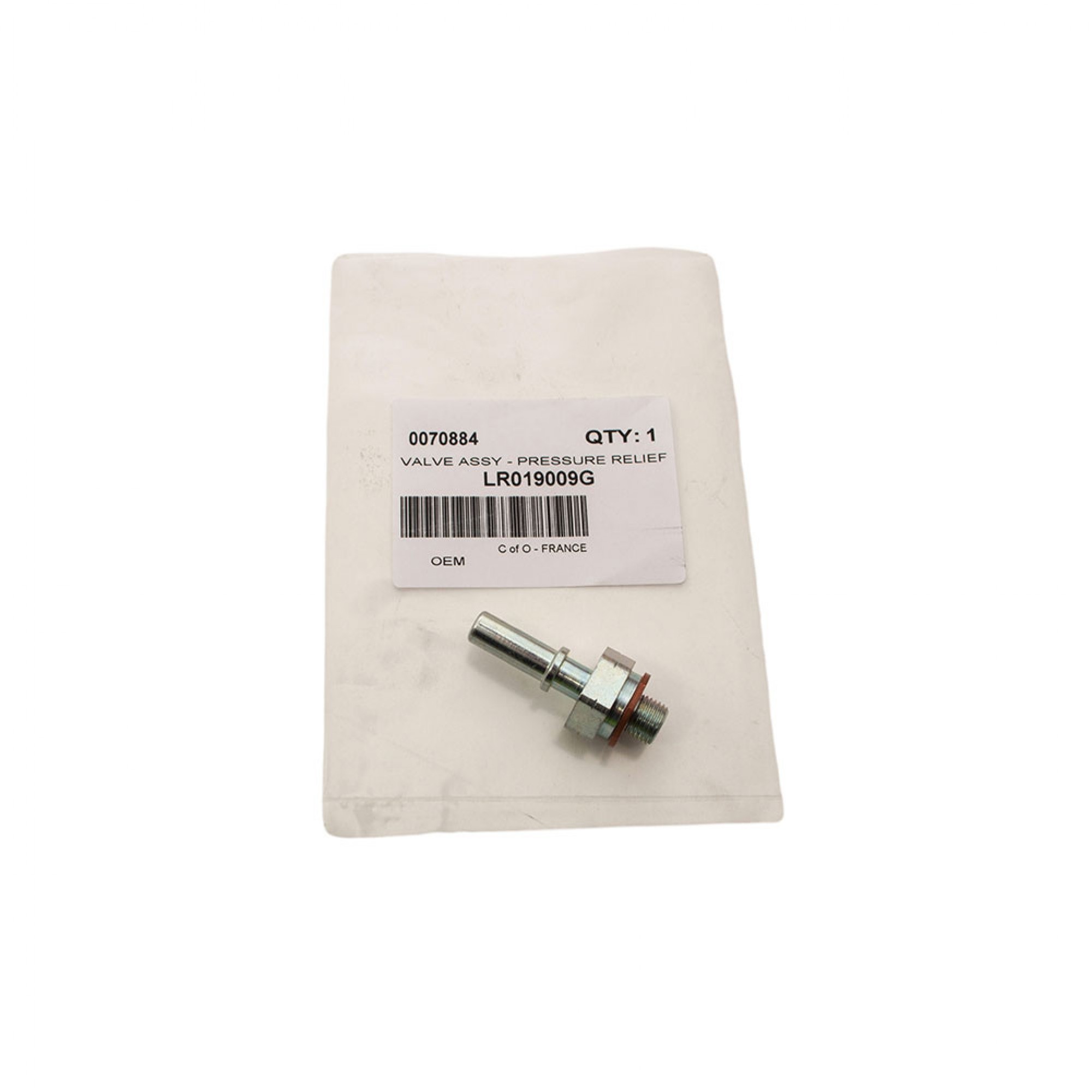 LR019009G - OEM Defender Fuel Pressure Relief Valve 2.4 Puma